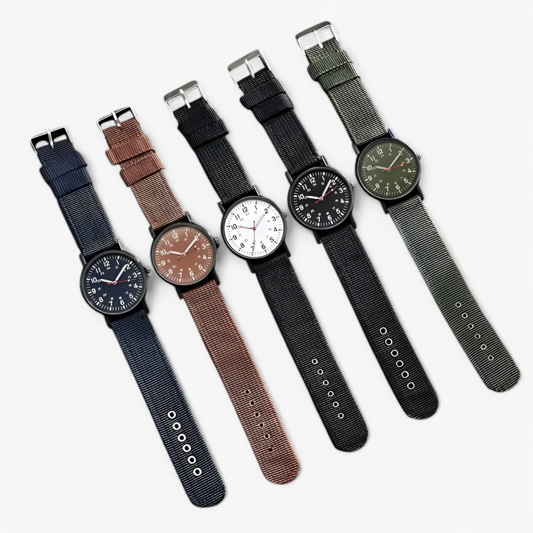 Ettore | Orologio militare sportivo in nylon - - - Concept Palermo