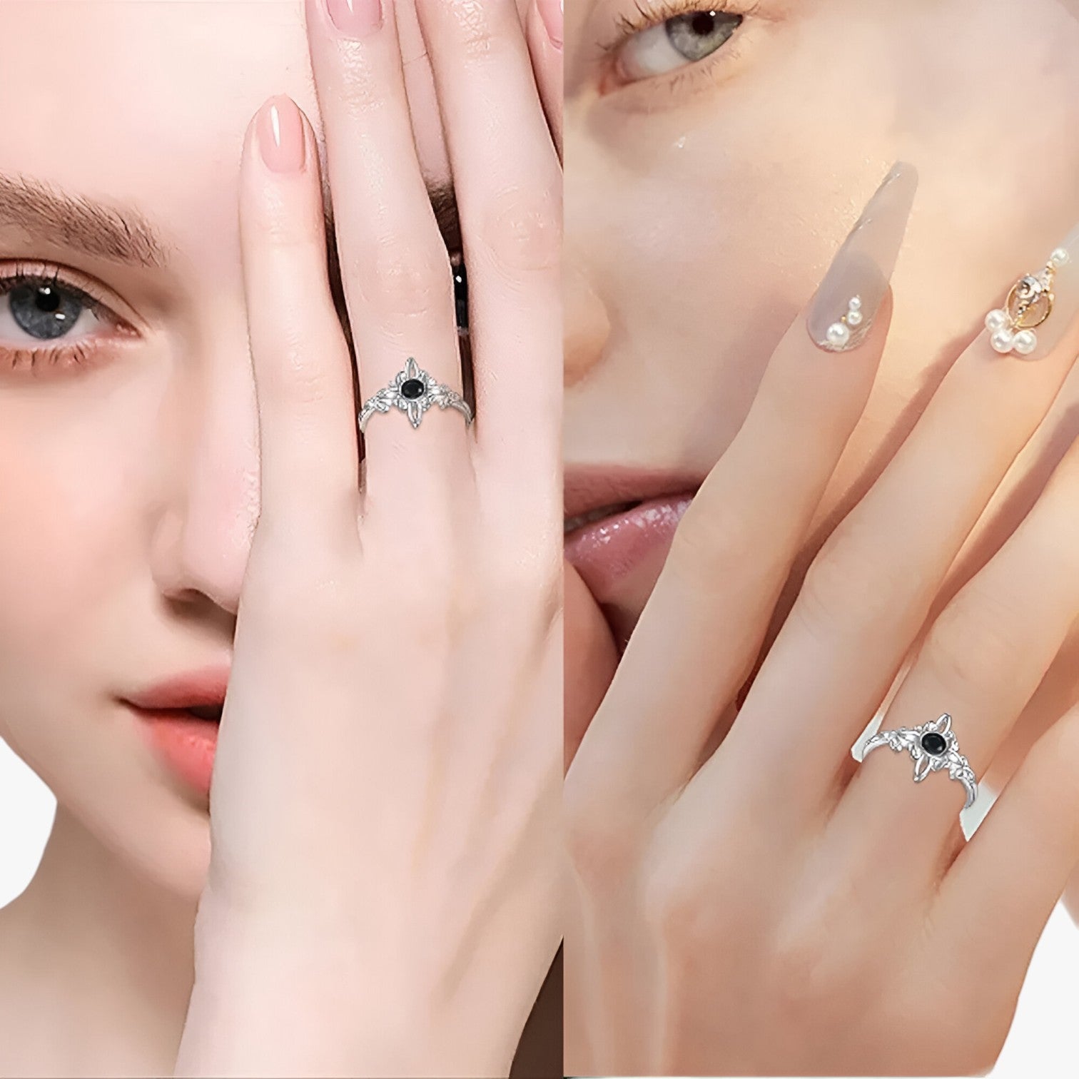 Carla | Anello in argento con potere spirituale e dettagli mistici - - Rings womens ring - Concept Palermo