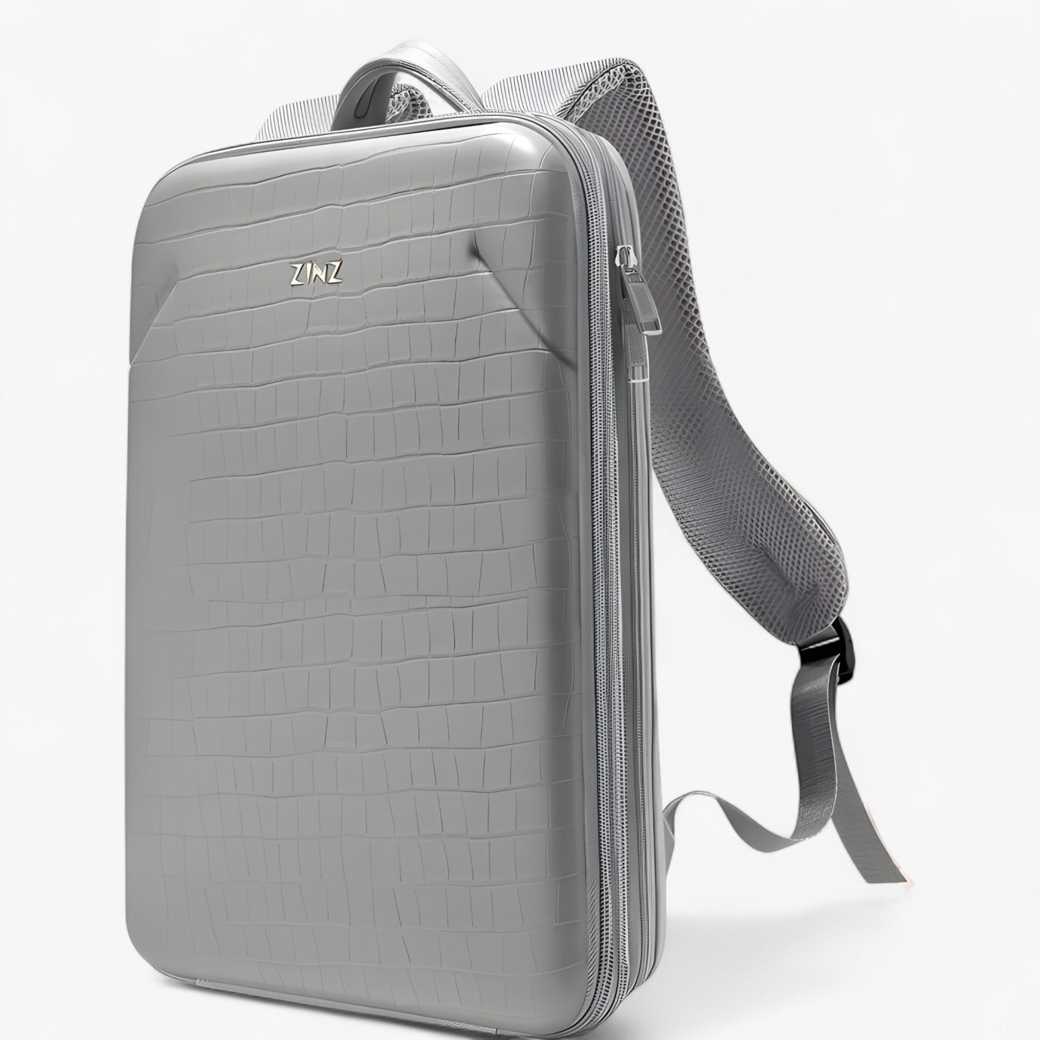 Dublin | Zaino da lavoro espandibile con porta USB - Grigio - Backpacks - Concept Palermo