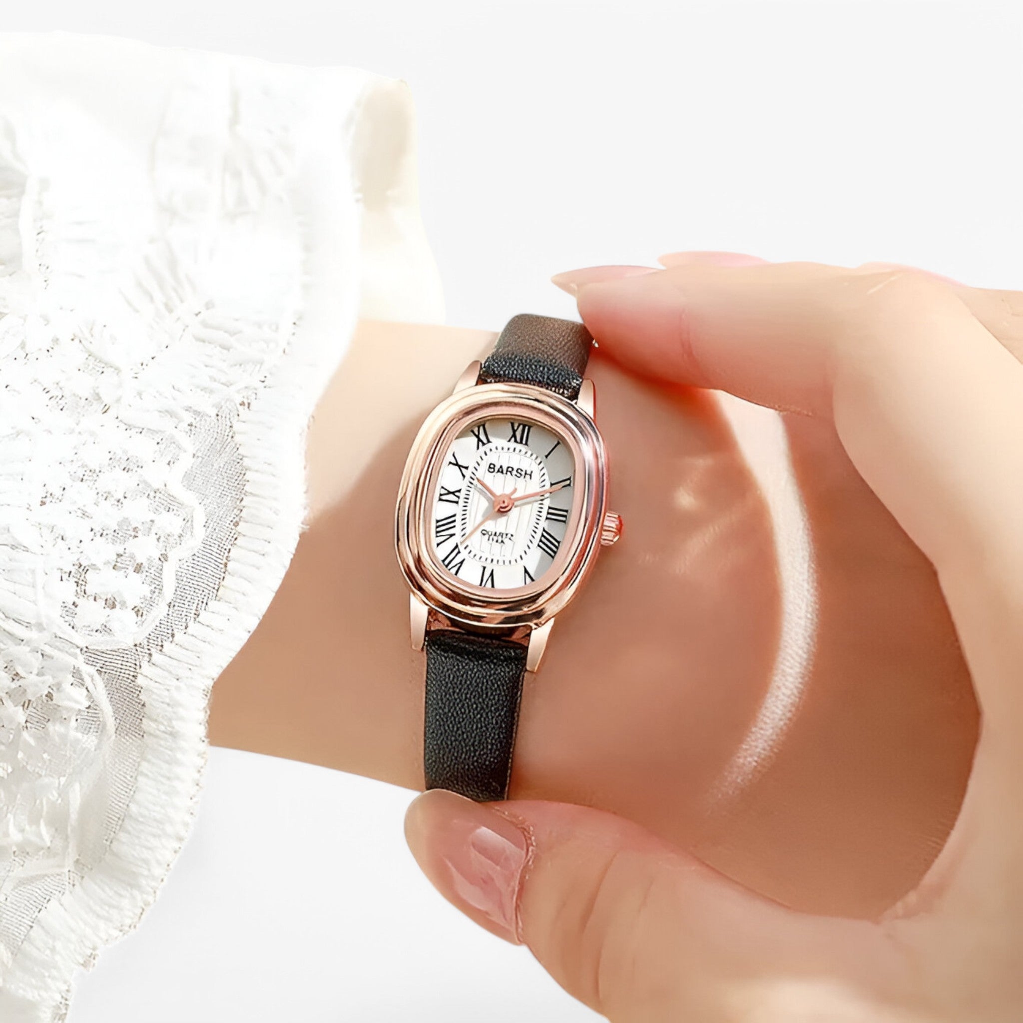 Ingrid | Orologio da donna al quarzo con quadrante ovale - - female watch watch for women - Concept Palermo
