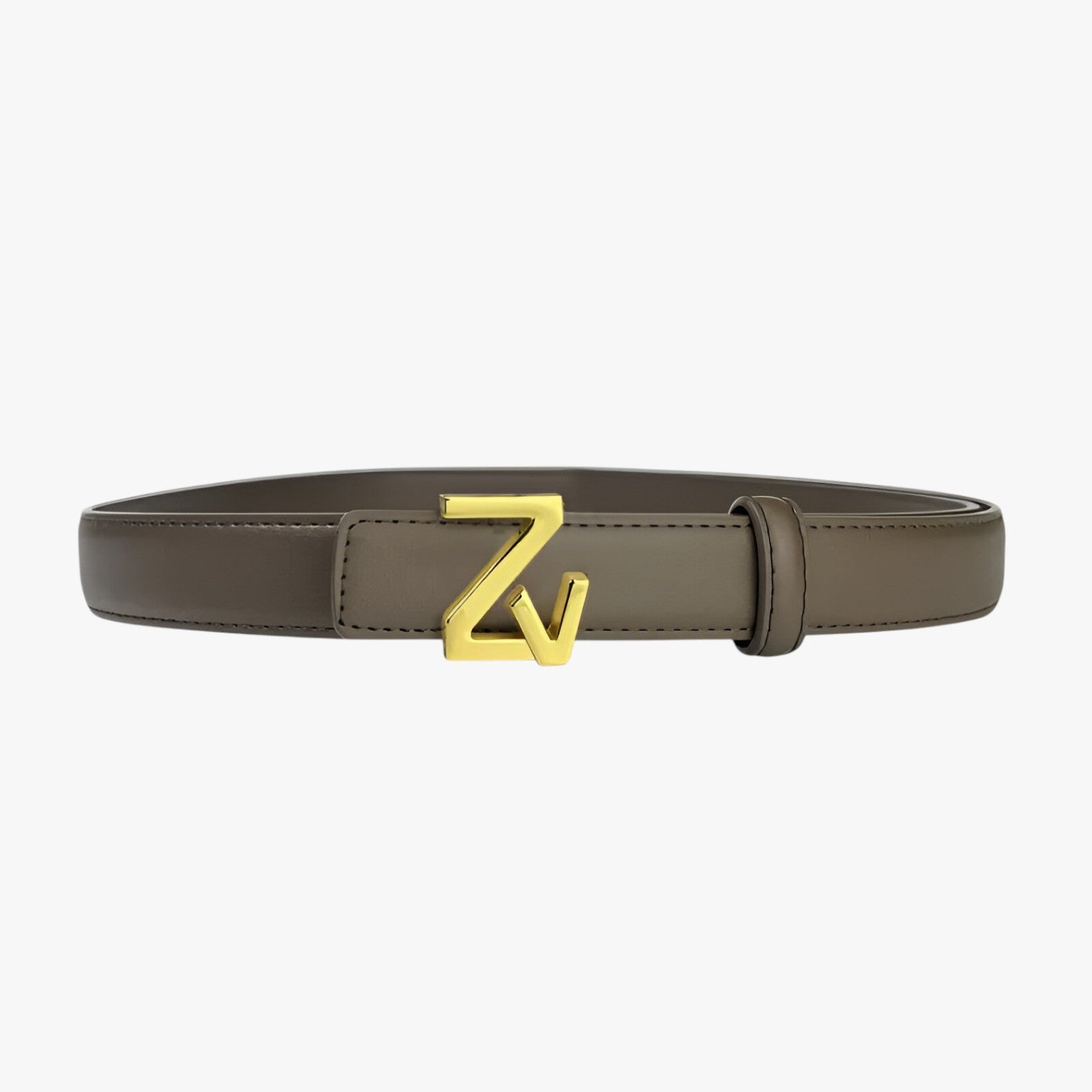 Liliana | Cintura da donna elegante con fibbia ZV - grigio 110cm - Belts waist belt for women women belt round women belts Womens belt - Concept Palermo