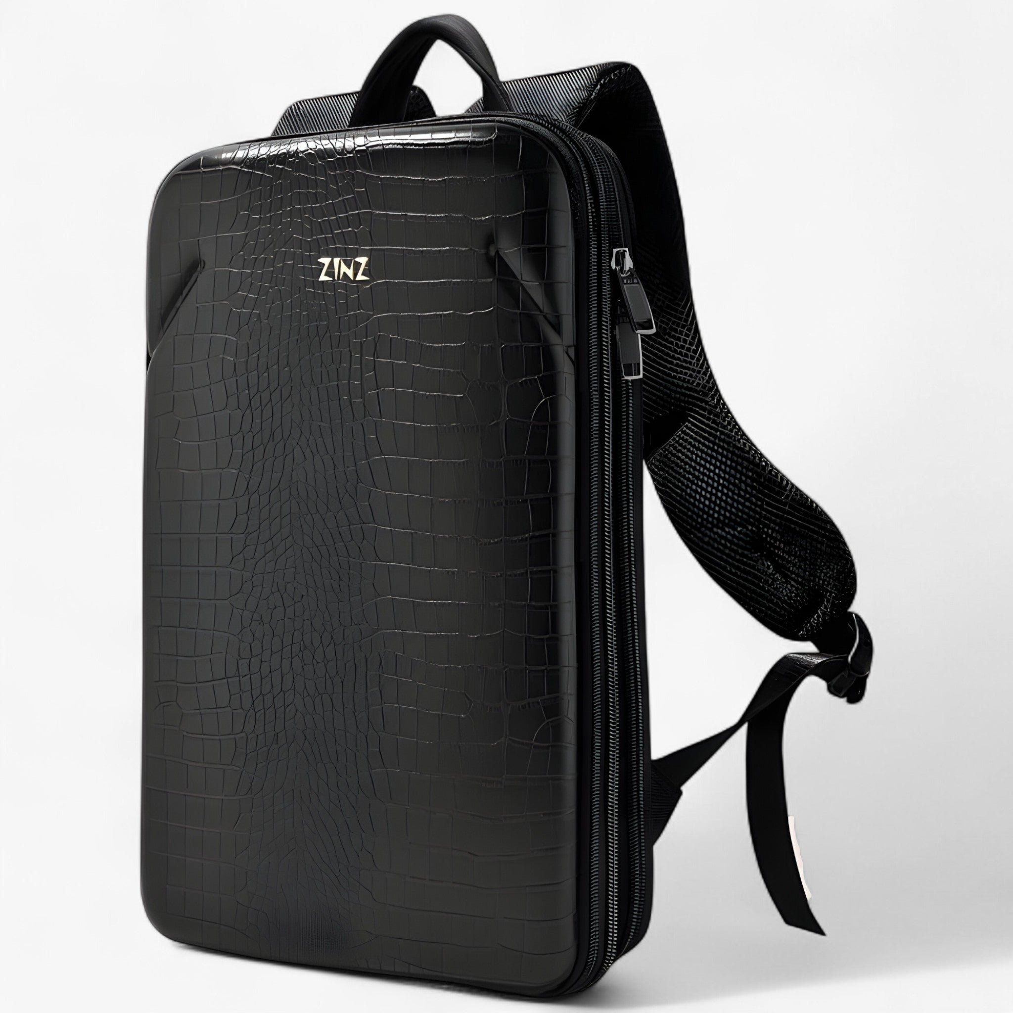 Dublin | Zaino da lavoro espandibile con porta USB - Nero - Backpacks - Concept Palermo