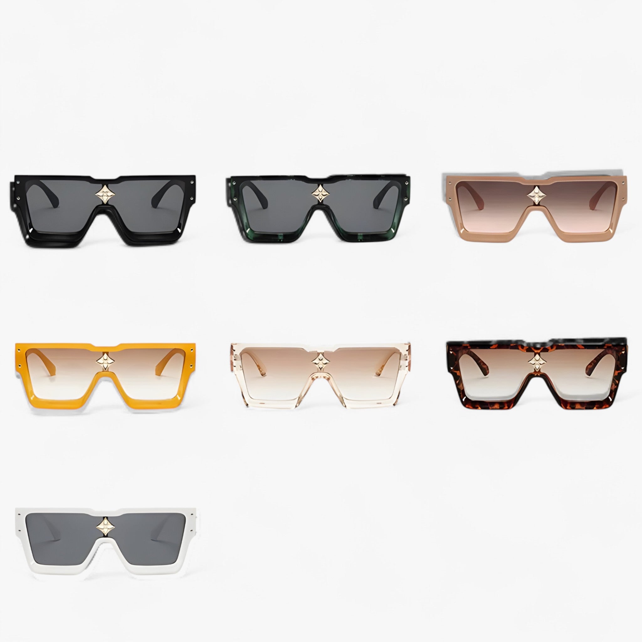 Henri | Occhiali da sole quadrati punk specchiati - - Fashion Sunglasses men sunglasses polarized mens sunglasses Polarized man sunglasses Sunglasses sunglasses polarized men - Concept Palermo