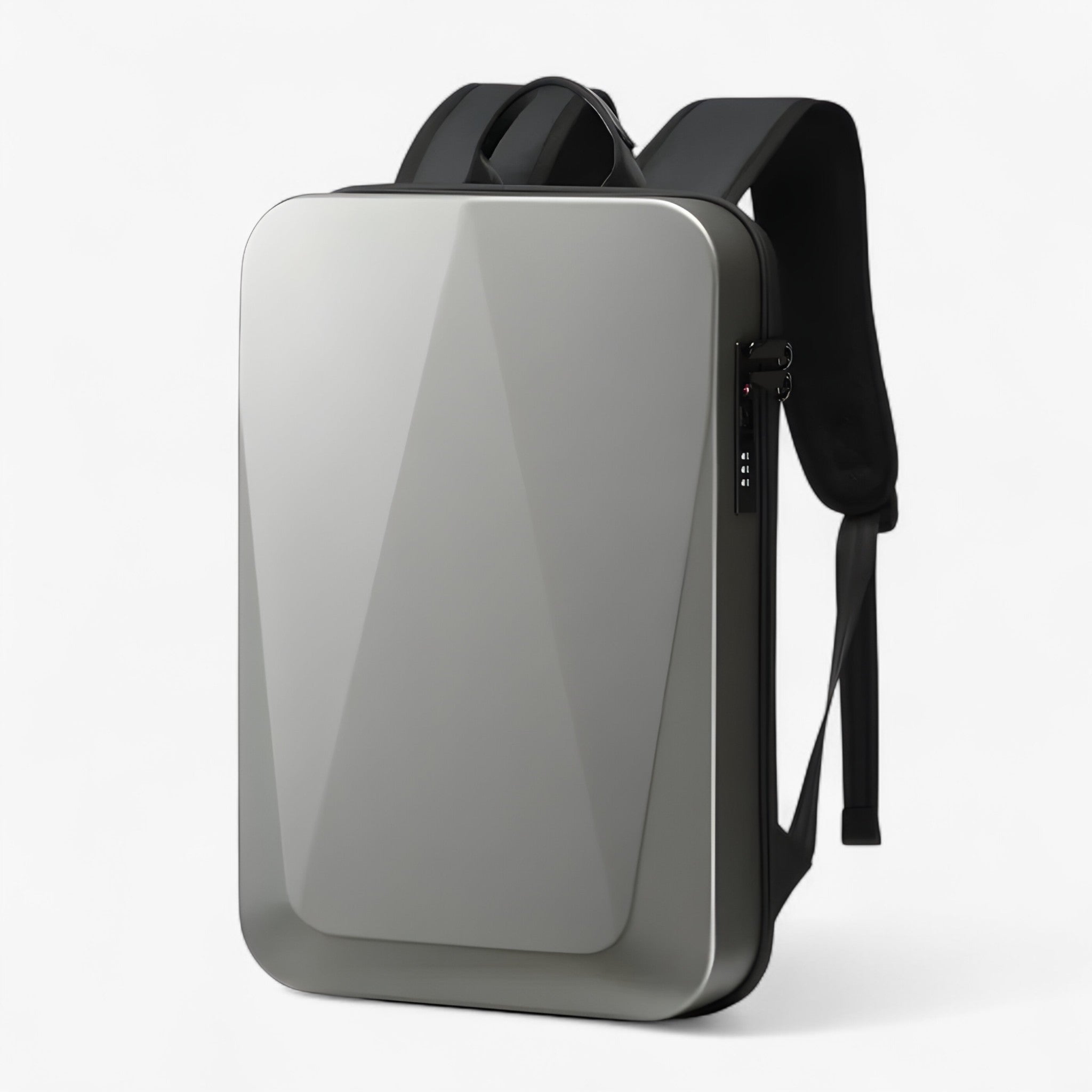 Dimitri | Zaino antifurto con guscio rigido per laptop - Grigio - Backpacks - Concept Palermo