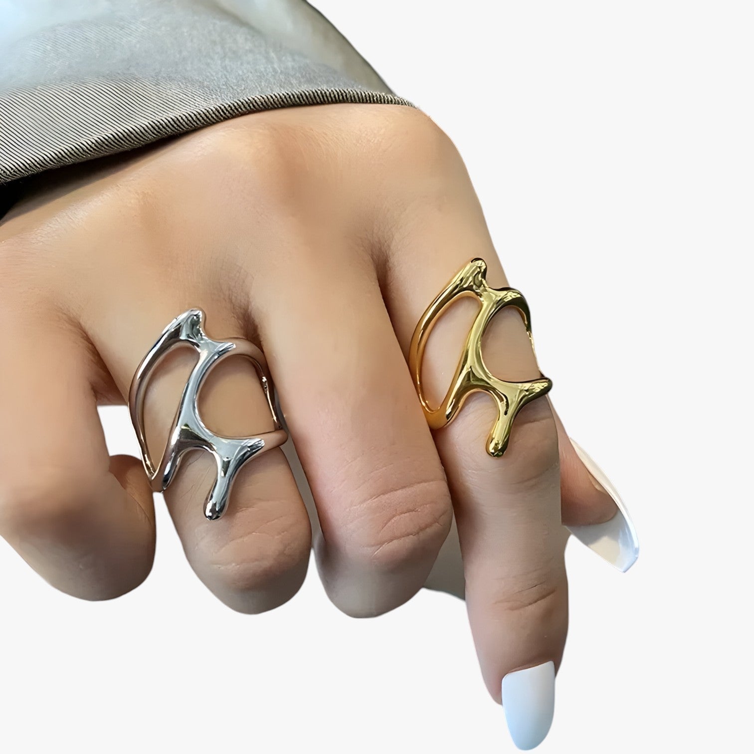 Hilma | Anello Vintage in Argento – Elegante, Regolabile & Accattivante - - Accessories Jewelry Rings women ring - Concept Palermo