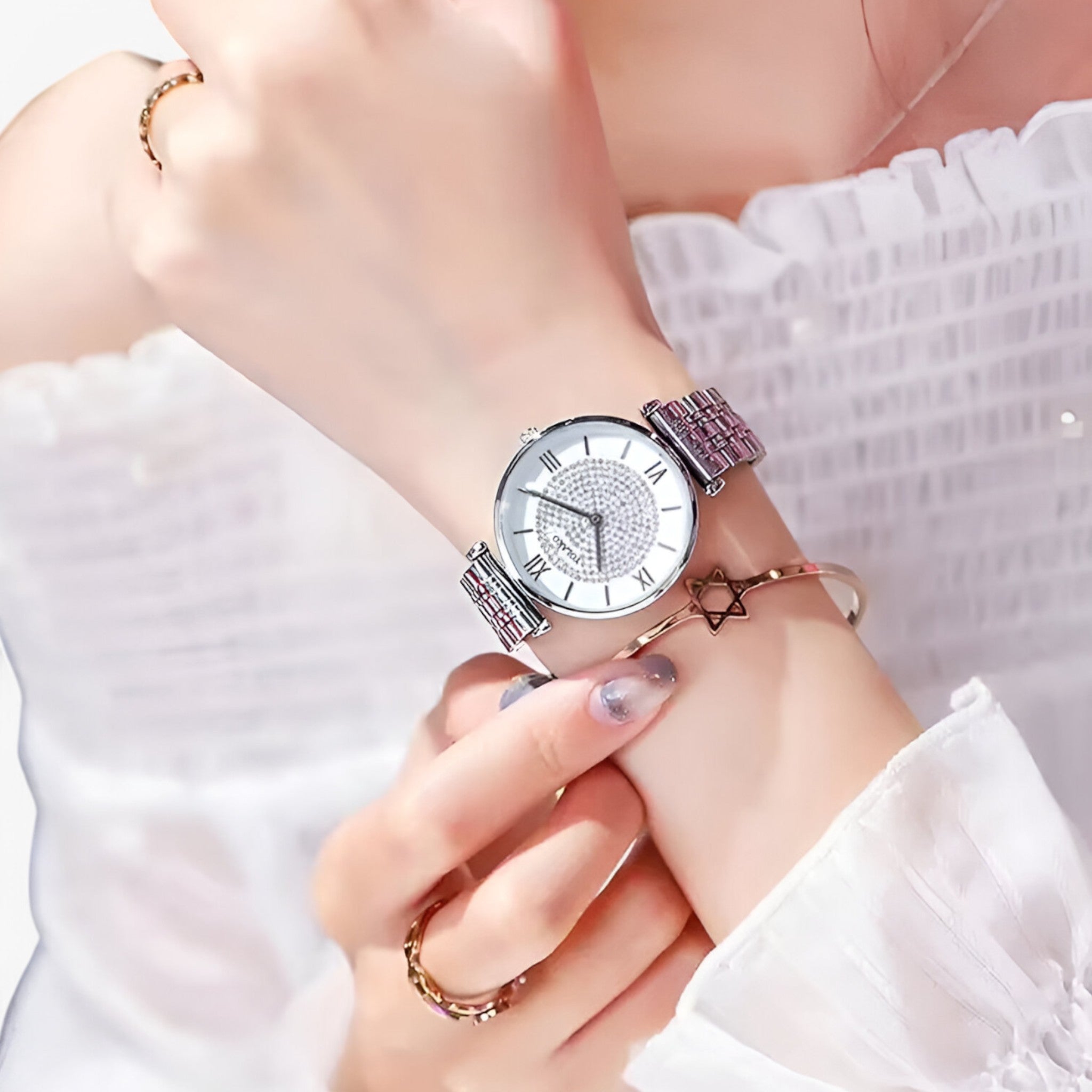 Rosana | Orologio da donna elegante in acciaio inossidabile al quarzo - - female watch watch for women - Concept Palermo