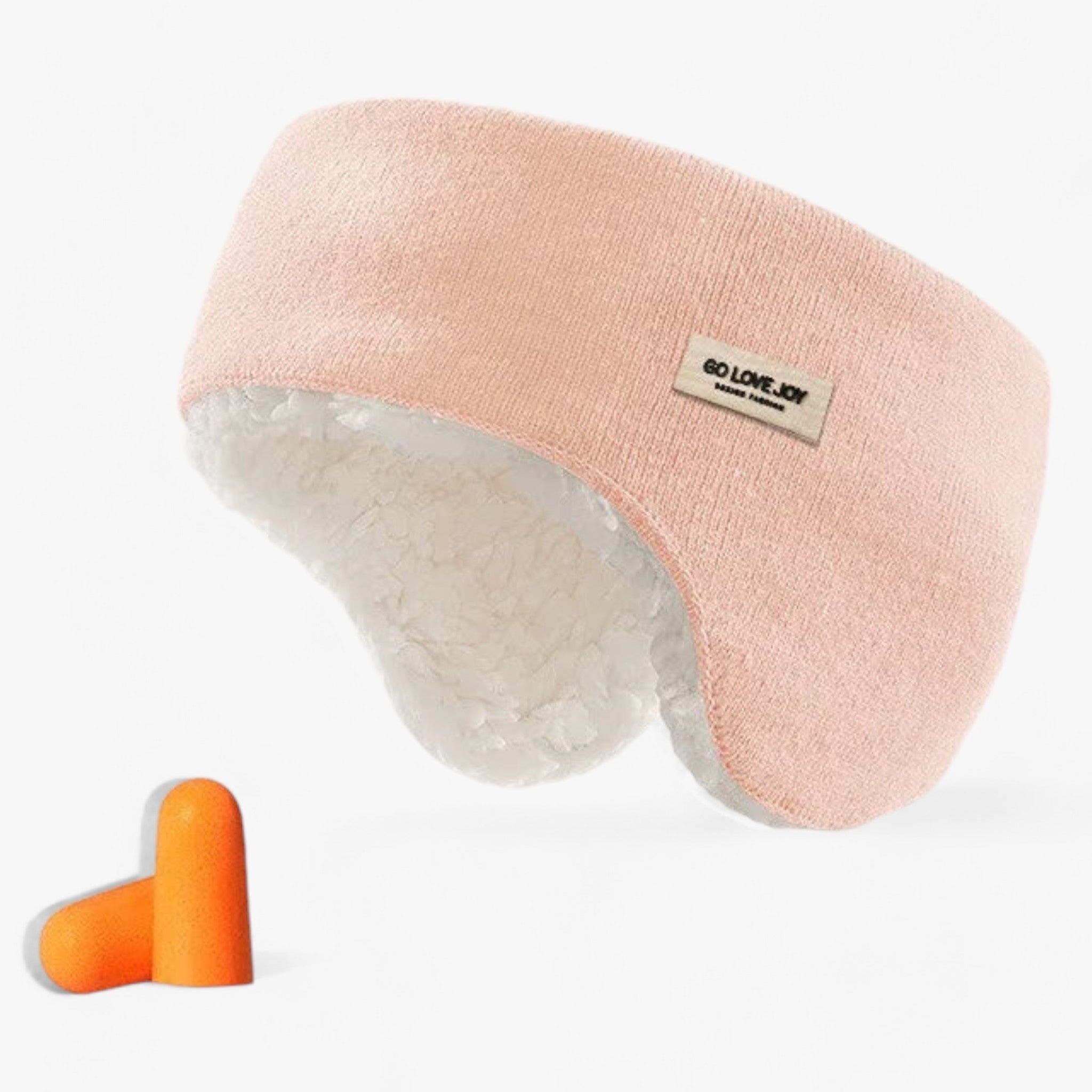 Agatha | Tappi per le orecchie in pelliccia insonorizzata - confortevoli e con cancellazione del rumore - Rosa (con tappi per le orecchie) - - Concept Palermo