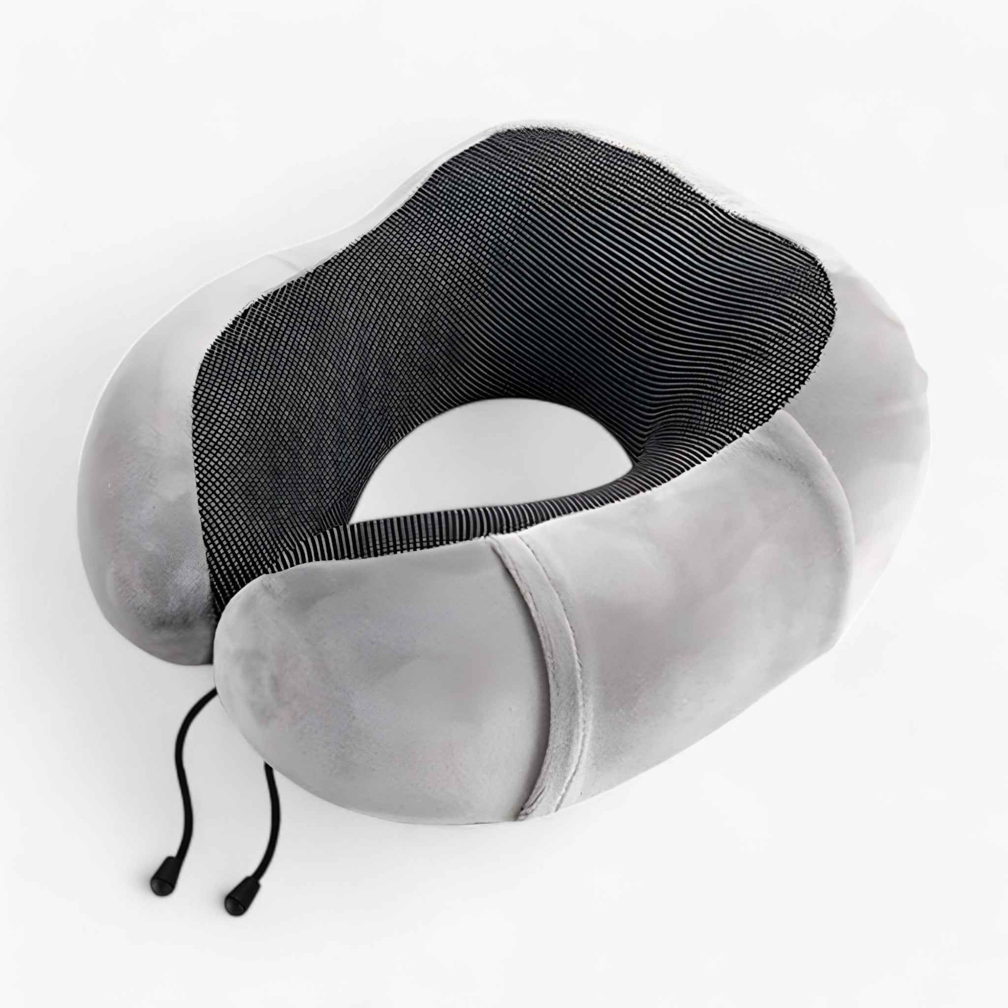 CloudRest | Cuscino da viaggio a U - schiuma di memoria per poggiatesta - Cuscino grigio - Pillow travel pillow - Concept Palermo