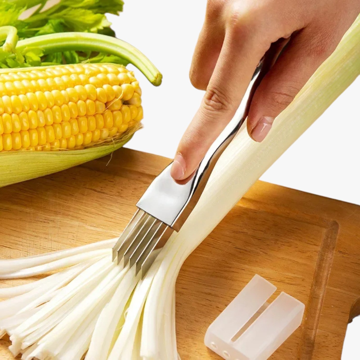 Zaiden | Tagliapuntine Multifunzione 2025 Inox, Affetta Cipolle & Tritaghiaccio in Uno! - - Kitchen kitchen gadgets kitchen tools - Concept Palermo