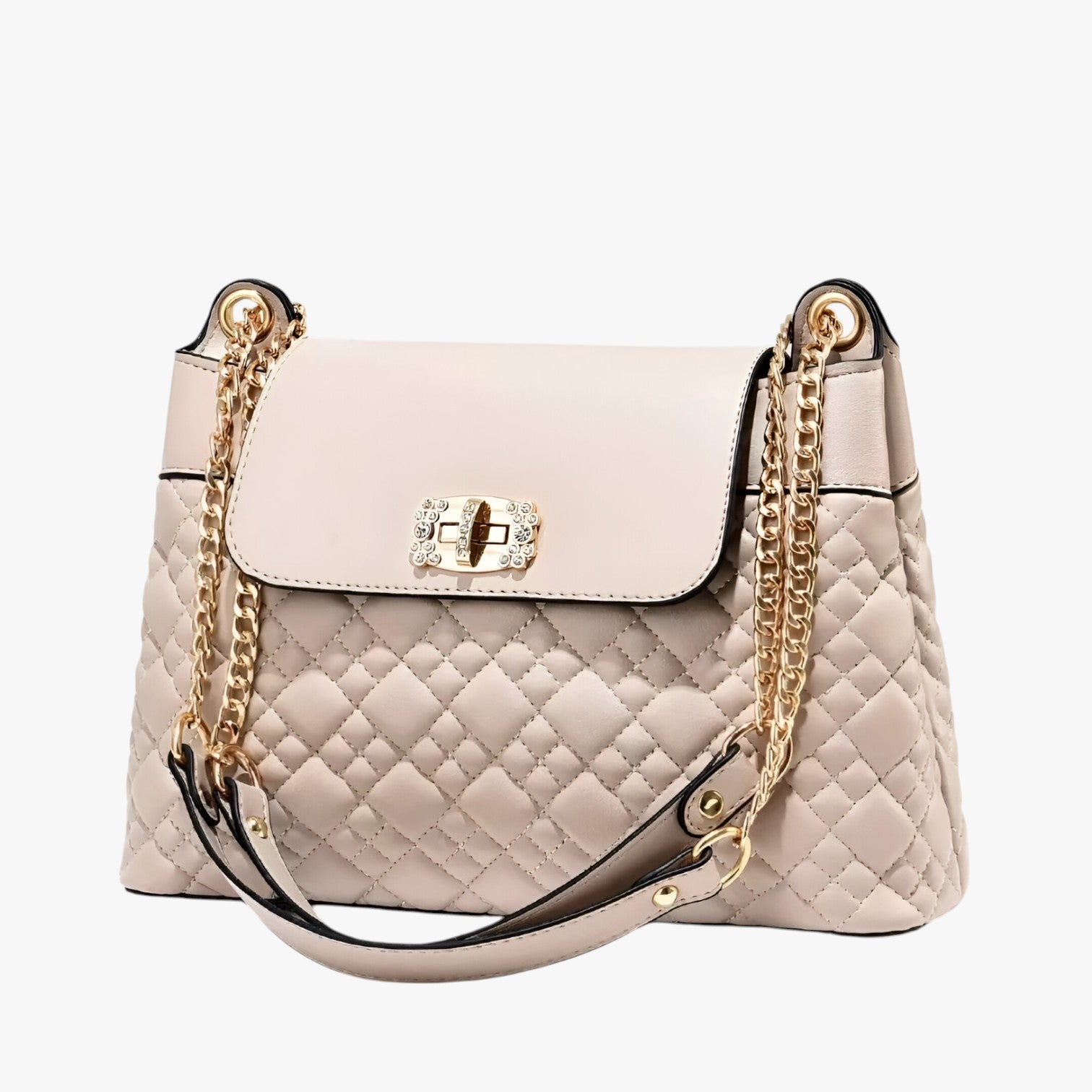 Isla | Borsa secchiello a tracolla elegante e pratica - Cachi - Bags handbags women bags Women's handbags - Concept Palermo