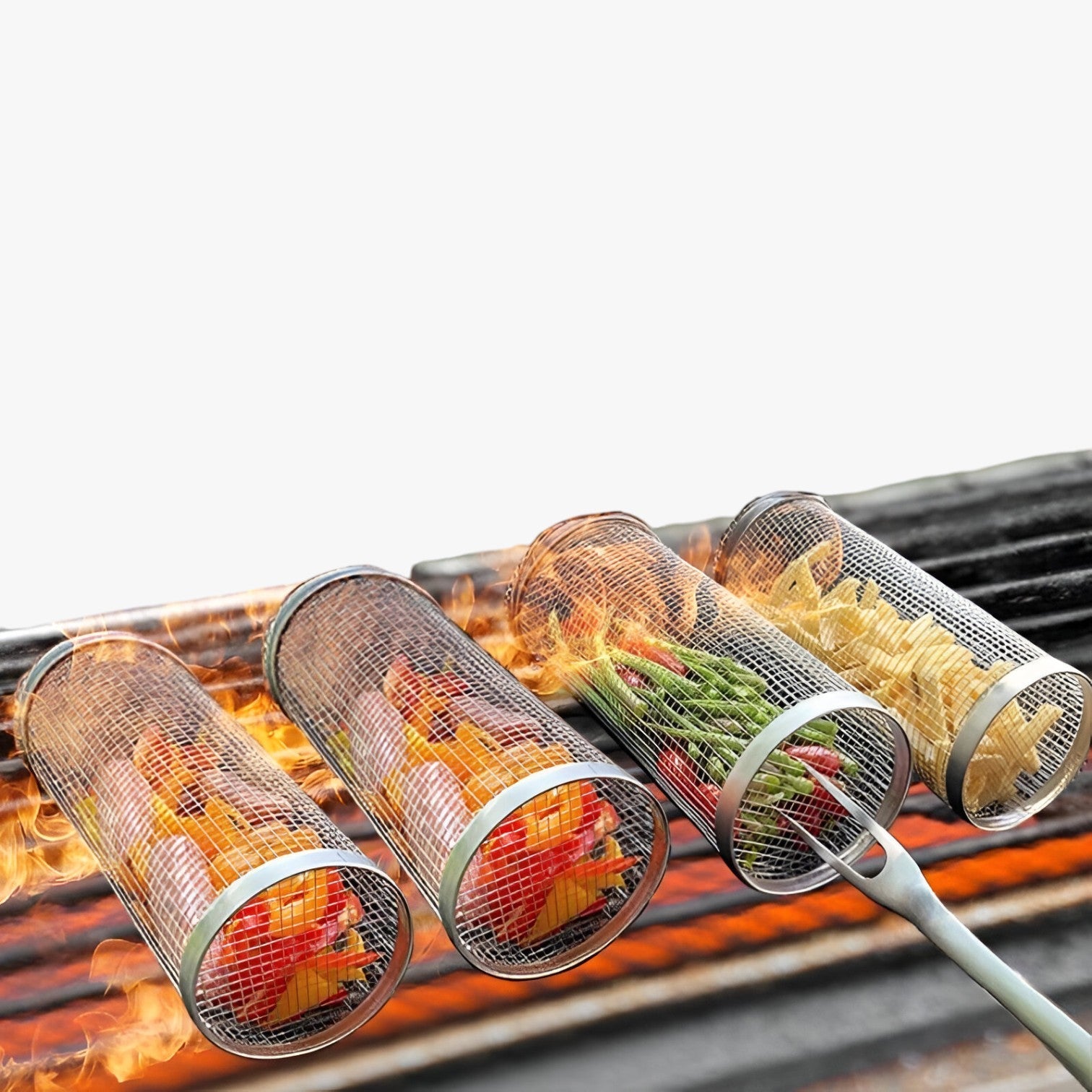 Harmoni | Griglia BBQ rotante – Cottura uniforme, niente problemi con la rotazione - - Kitchen kitchen accessory - Concept Palermo