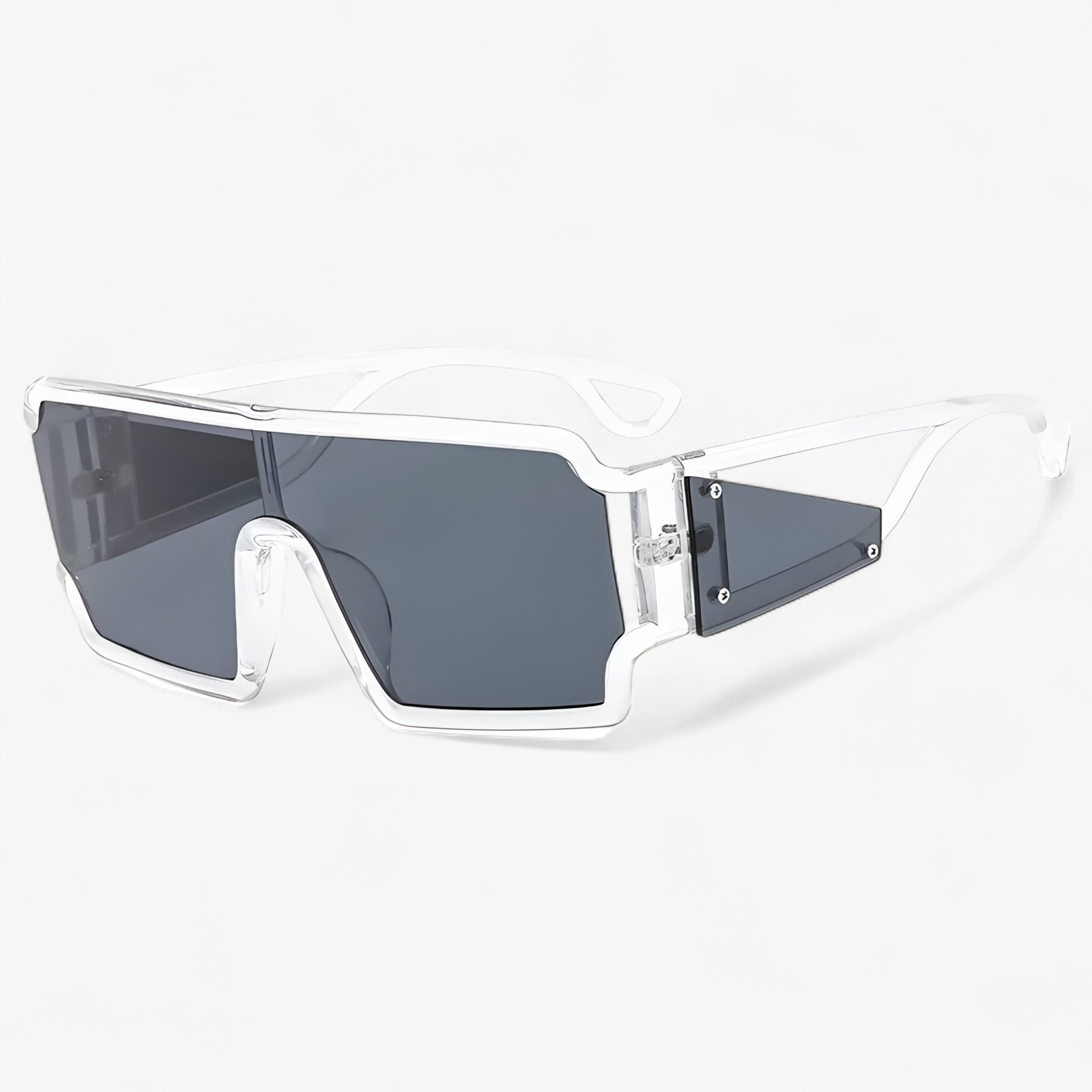 Kai | Occhiali da sole retrò neri alla moda - Bianco - Fashion Sunglasses men sunglasses polarized mens sunglasses Polarized man sunglasses Sunglasses sunglasses polarized men - Concept Palermo