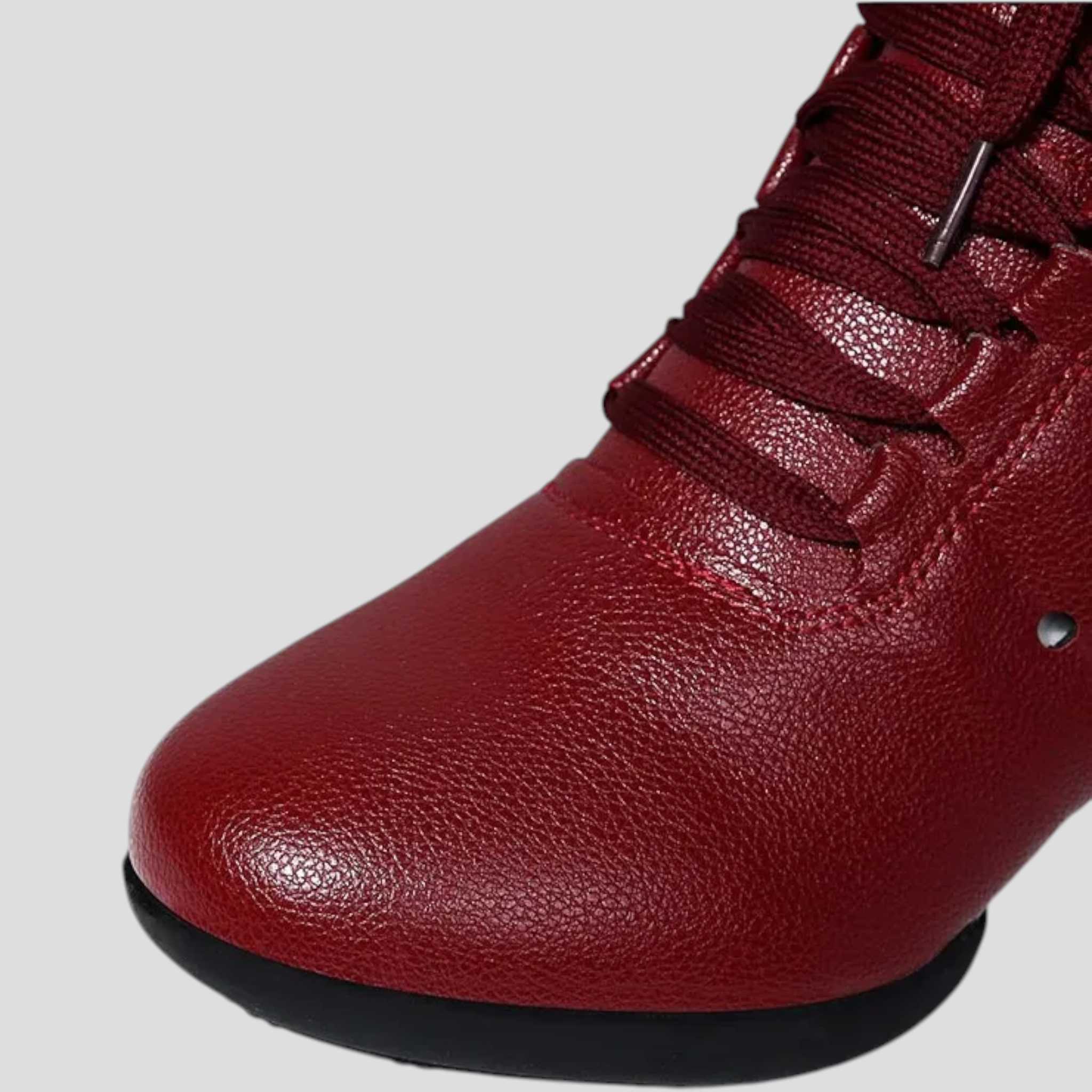 Iris | Stivali bianchi in vera pelle con lacci e cerniera - - BOOTS Boots & Shoes - Concept Palermo