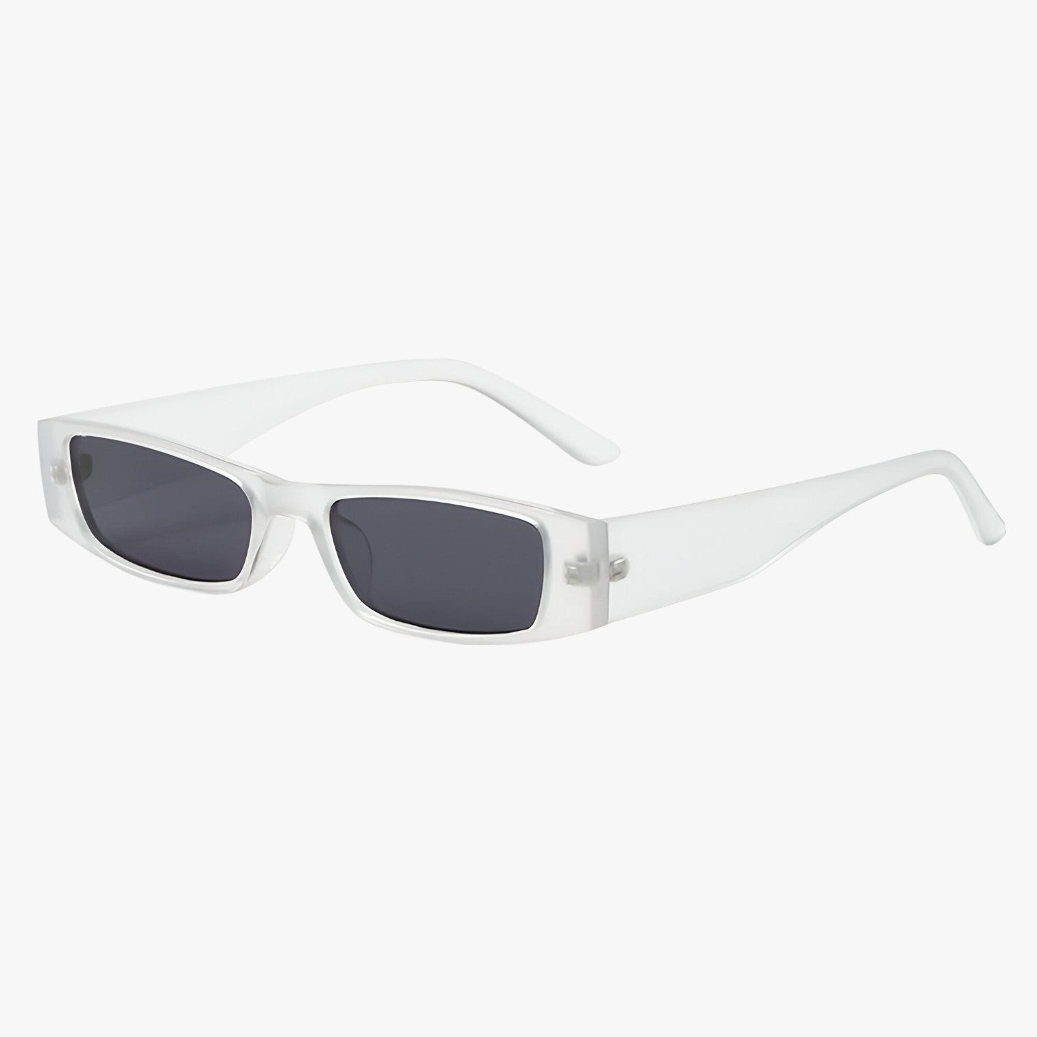 Lenora | Retro Slim Cat-Eye Occhiali da sole – Stile audace, protezione UV - Opaco trasparente - Fashion Sunglasses polarized sunglasses women Rectangular Sunglasses Sunglasses - Concept Palermo