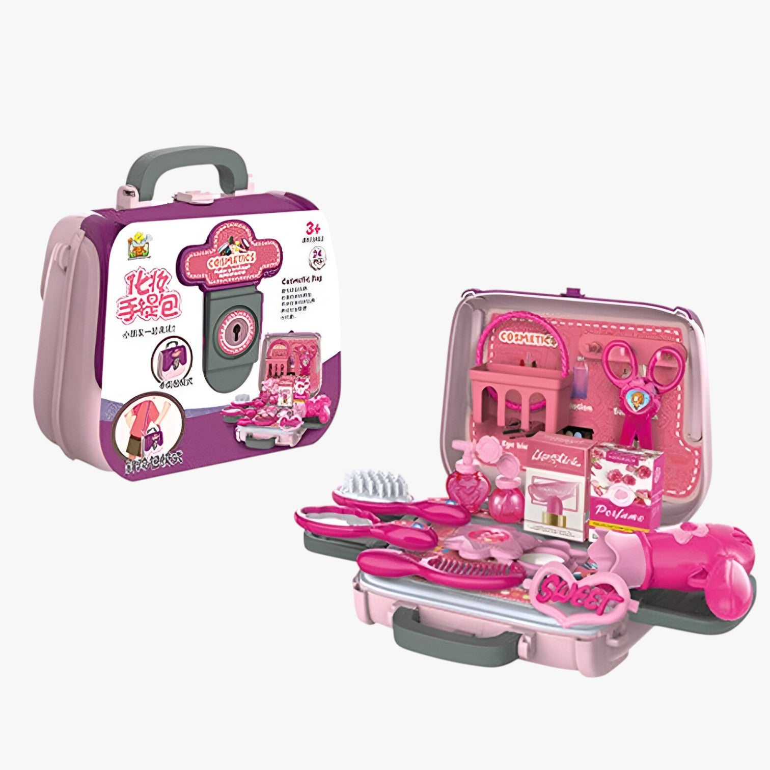 Merlyn | Set Trucco da 24 Pezzi per Piccole Stiliste - - kids toys toys toys & gifts TOYS AND GAMES toys for kids - Concept Palermo
