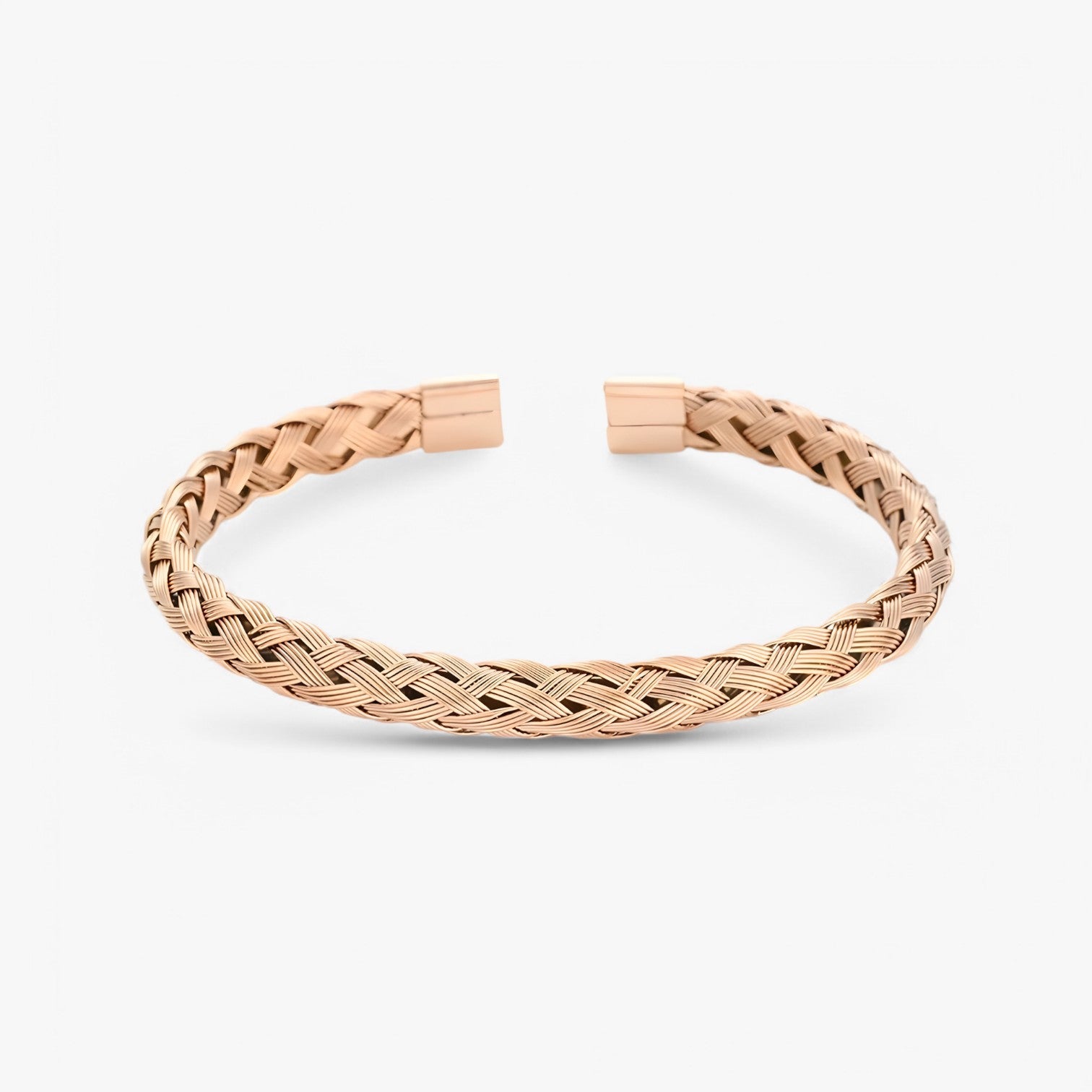 Matti | Bracciale Aperto Lussuoso e Confortevole - Oro rosa - BRACELETS mens accessory mens bracelet - Concept Palermo