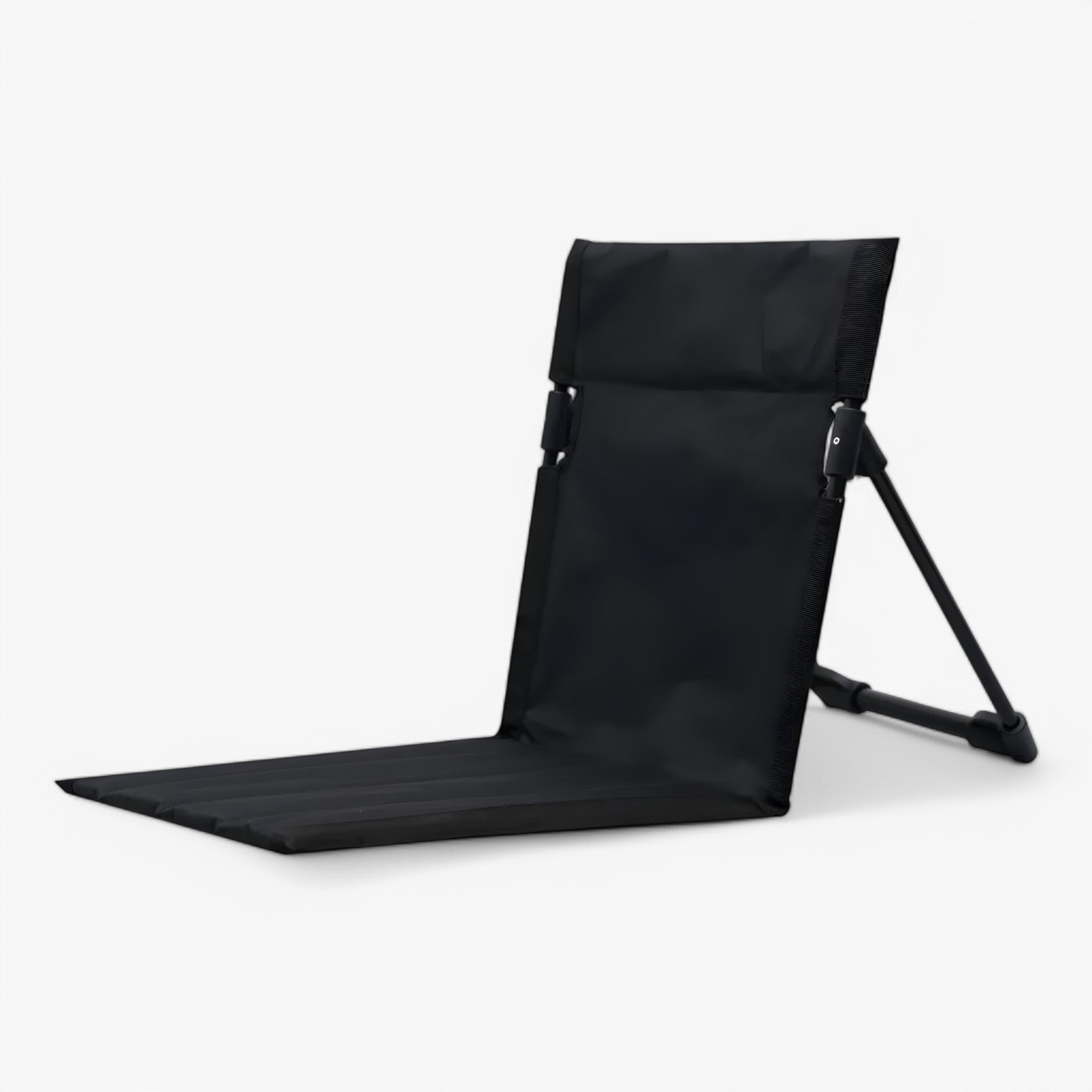 Noa | Sedia da campeggio pieghevole con schienale – Leggera e portatile - Nero - camping chair chair folding chair fortable chair - Concept Palermo