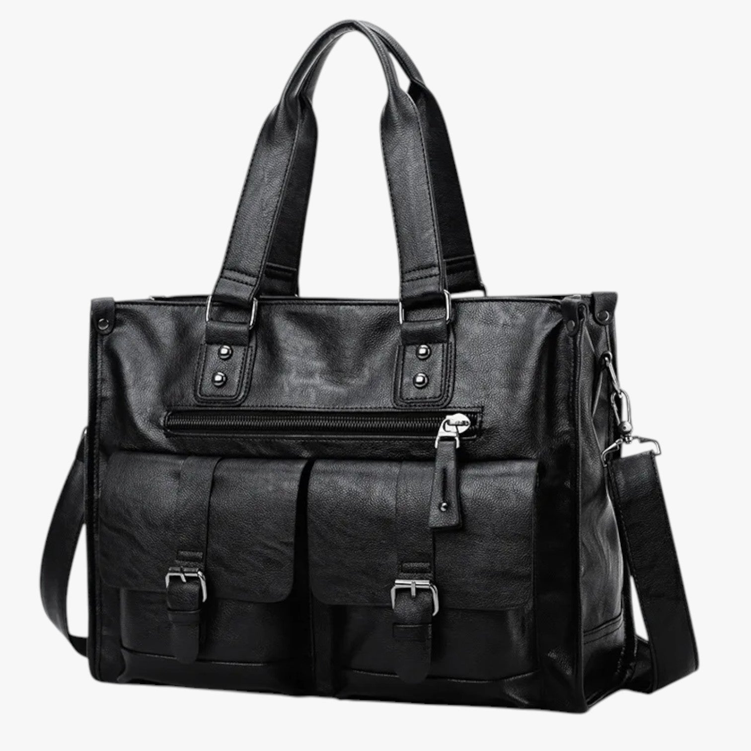 Jerry | Marsupio in pelle PU da spalla per lavoro e viaggio - nero - Bags bags for men Crossbody Bags mens bag - Concept Palermo