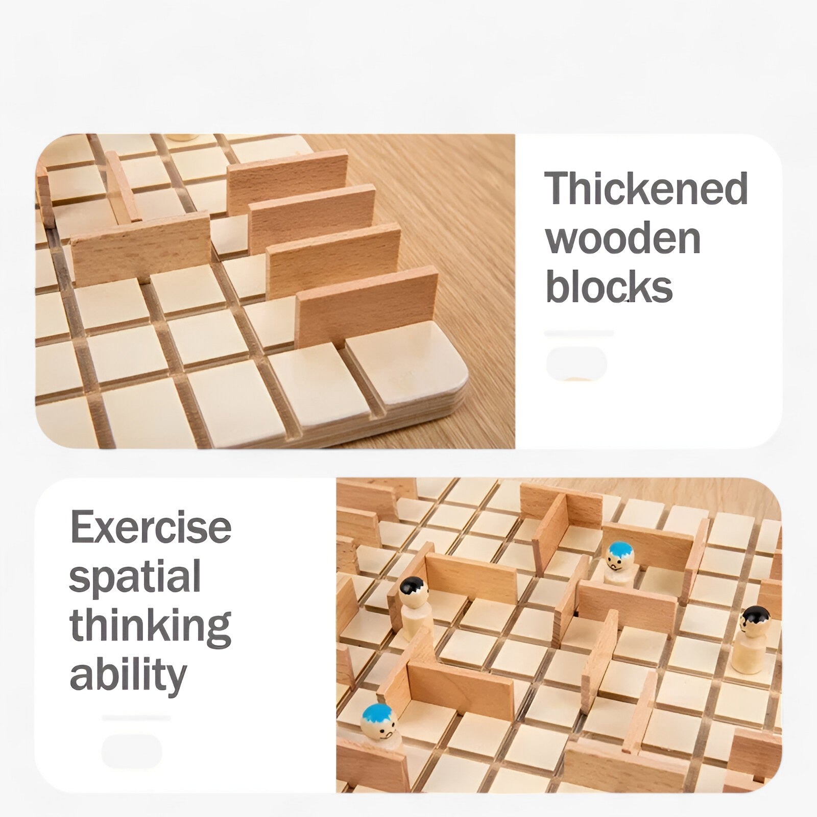 Strategia Intelligente | Gioco Quoridor in Legno per Famiglie - - board game kids toys toys toys & gifts - Concept Palermo