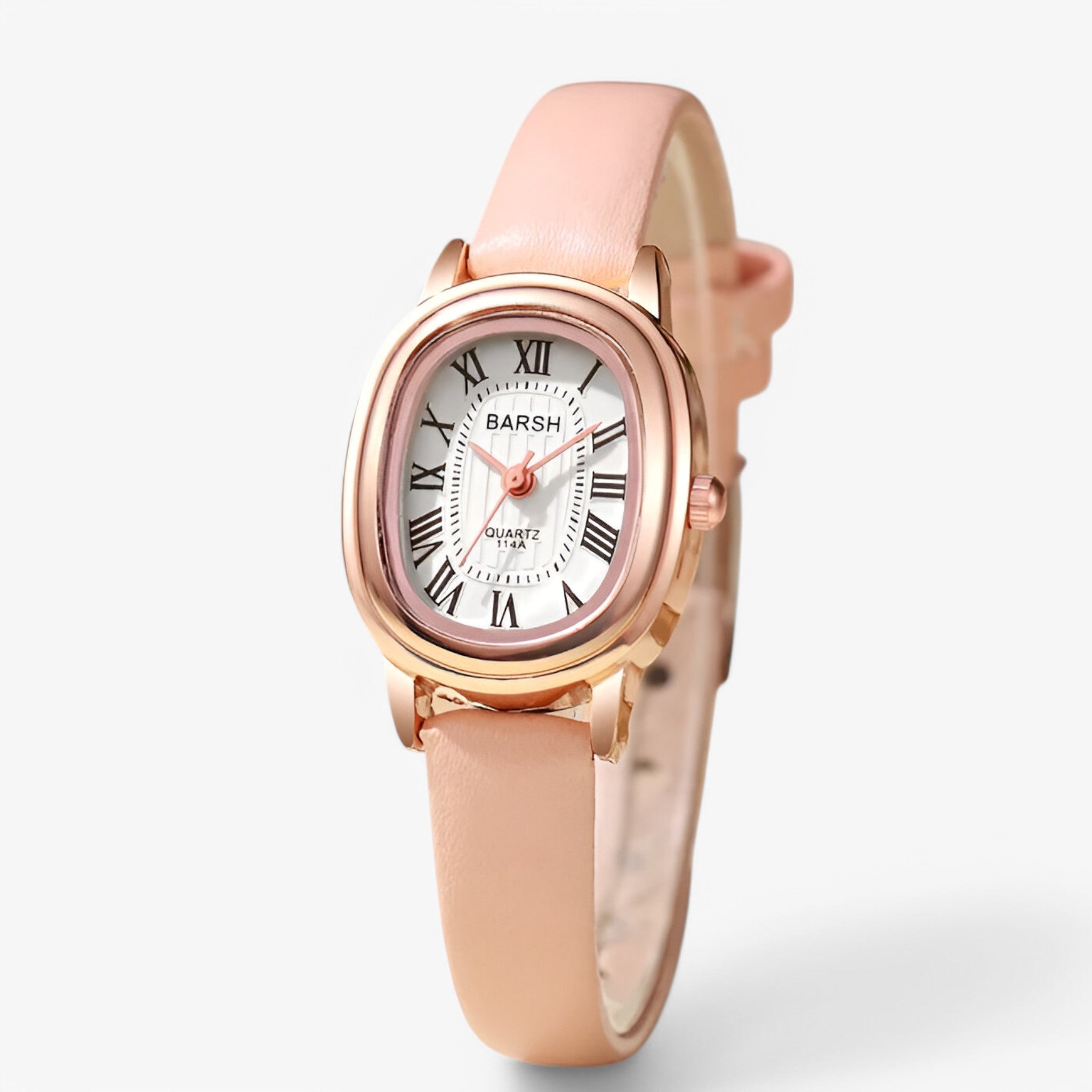 Ingrid | Orologio da donna al quarzo con quadrante ovale - Rosa - female watch watch for women - Concept Palermo