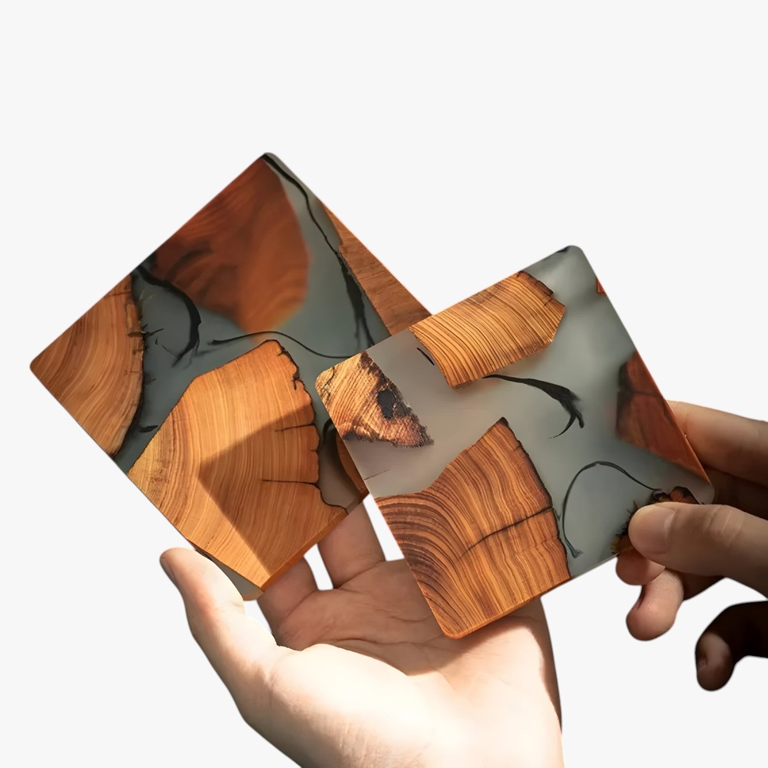 Avery | Houten Hars Onderzetter – Antislip & Hittebestendig - - Kitchen kitchen accessory kitchen tools - Concept Palermo