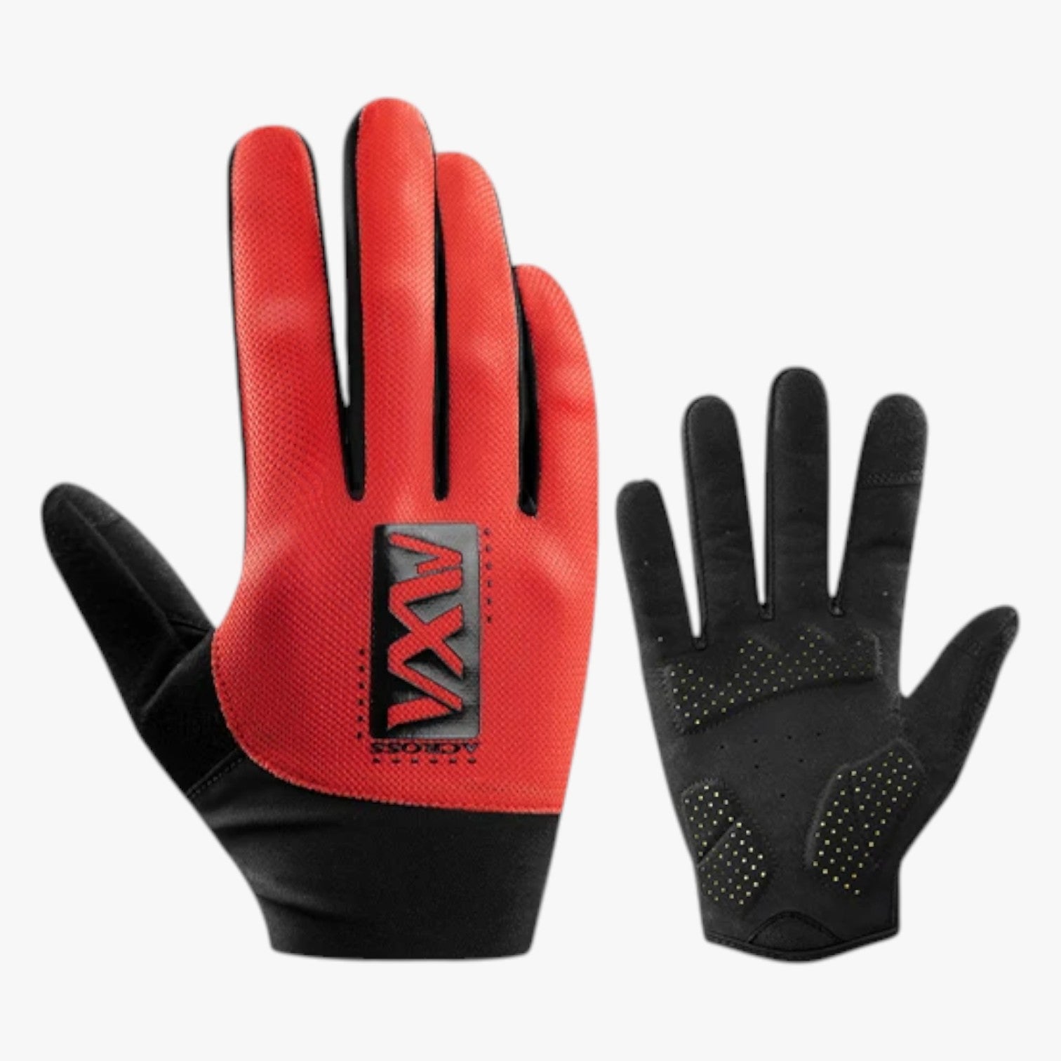 Khalil | Guanti da ciclismo estivi con grip e touchscreen - rosso - gloves gloves for men mens gloves - Concept Palermo