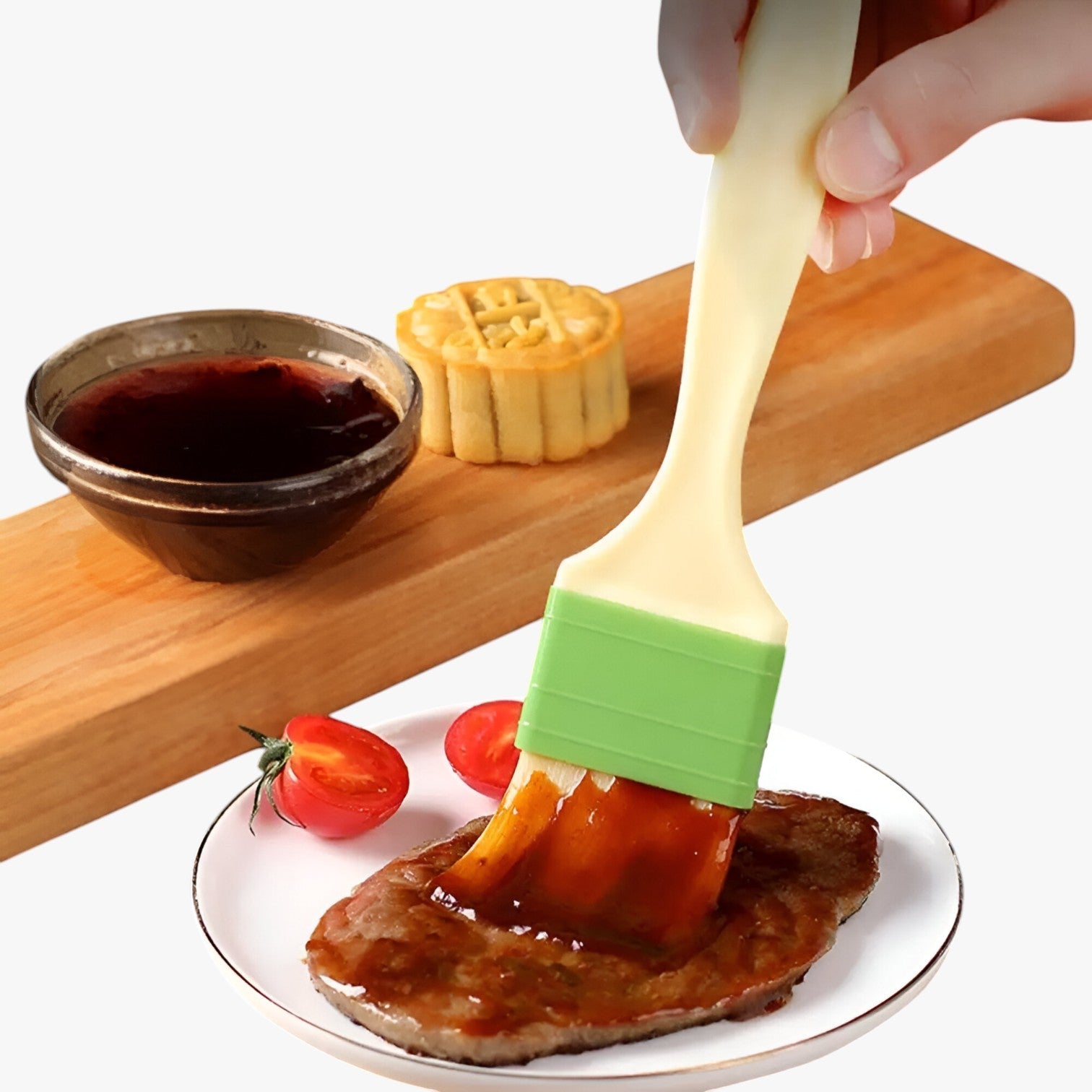 Elio | 3 pezzi spazzole BBQ resistenti al calore – durevoli e sicure per alimenti - - Kitchen kitchen accessory kitchen tools - Concept Palermo