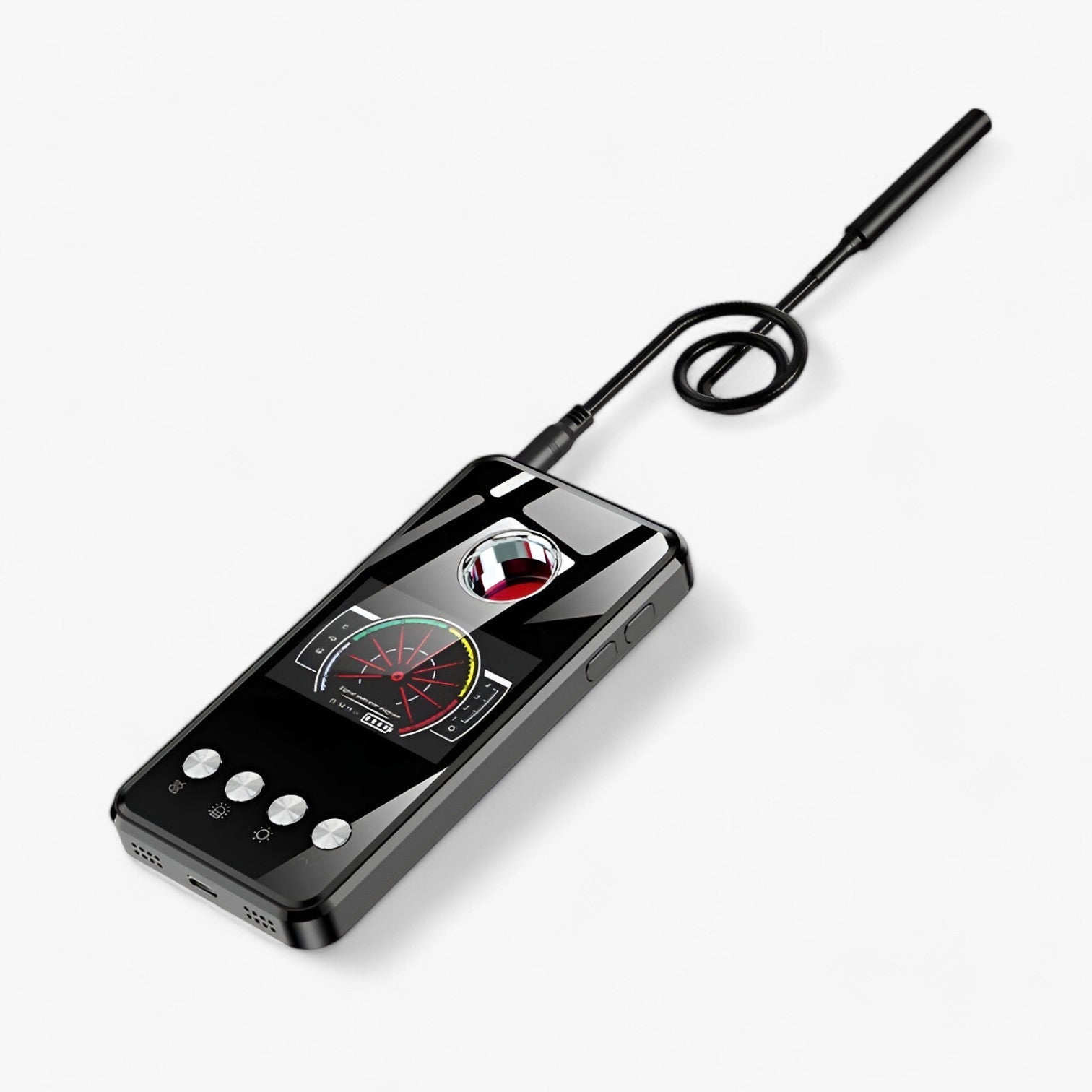 Mini Rilevatore di Insetti - Proteggi la tua privacy con avanzata rilevazione GPS e laser - Nero - gadget - Concept Palermo