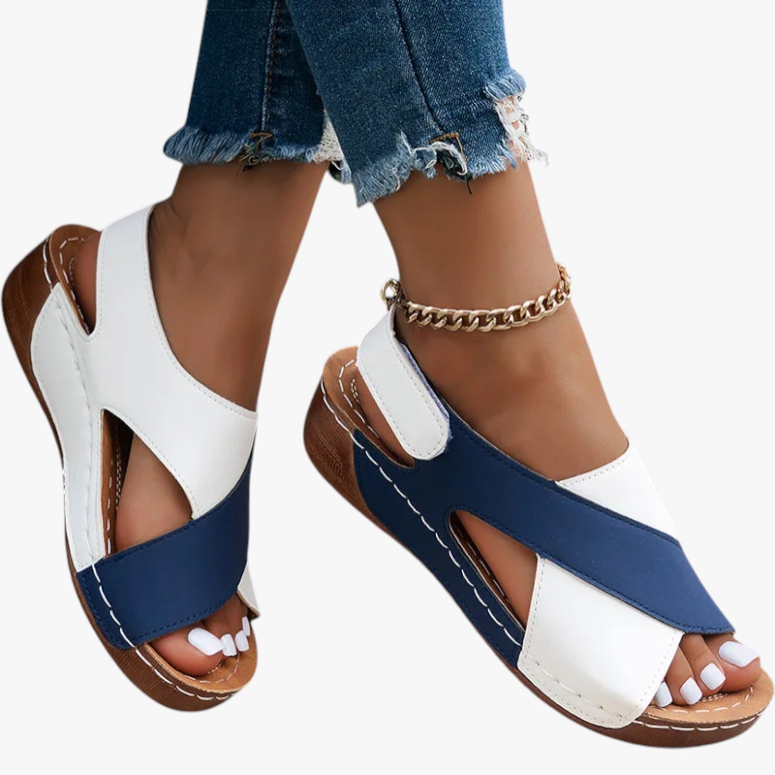 Rachelle | Comodità estiva con stile - Sandali con zeppa morbidi e leggeri - - breathable sandals casual sandals fashion sandals womens sandal - Concept Palermo