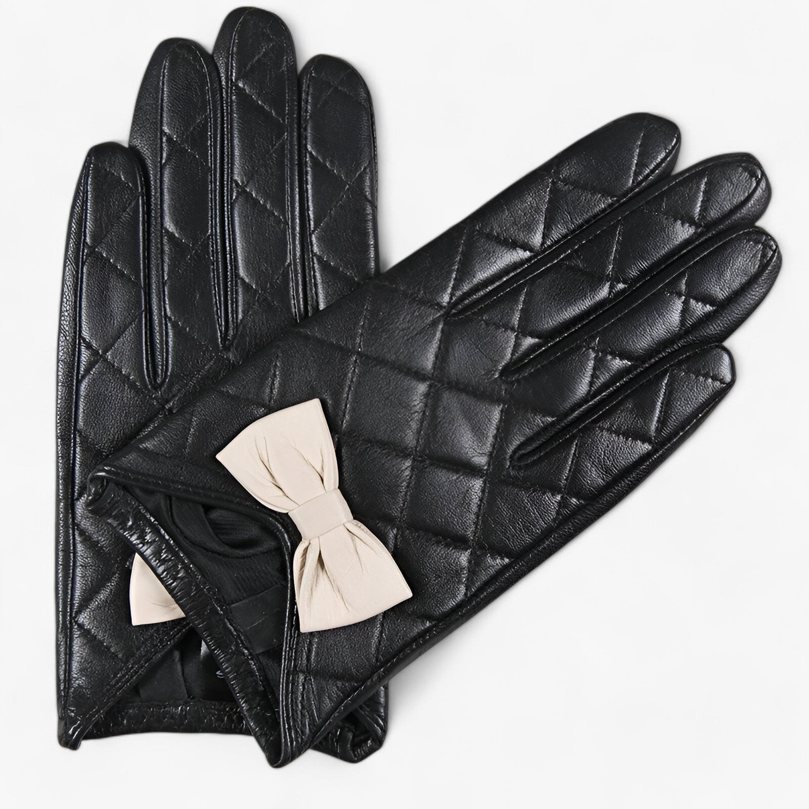 Liza | Eleganti e Calde Guanti in Pelle - Touchscreen & Comfort - Touchscreen nero - Gift Gifts for women gloves winter gloves Women fashion womens fashion - Concept Palermo