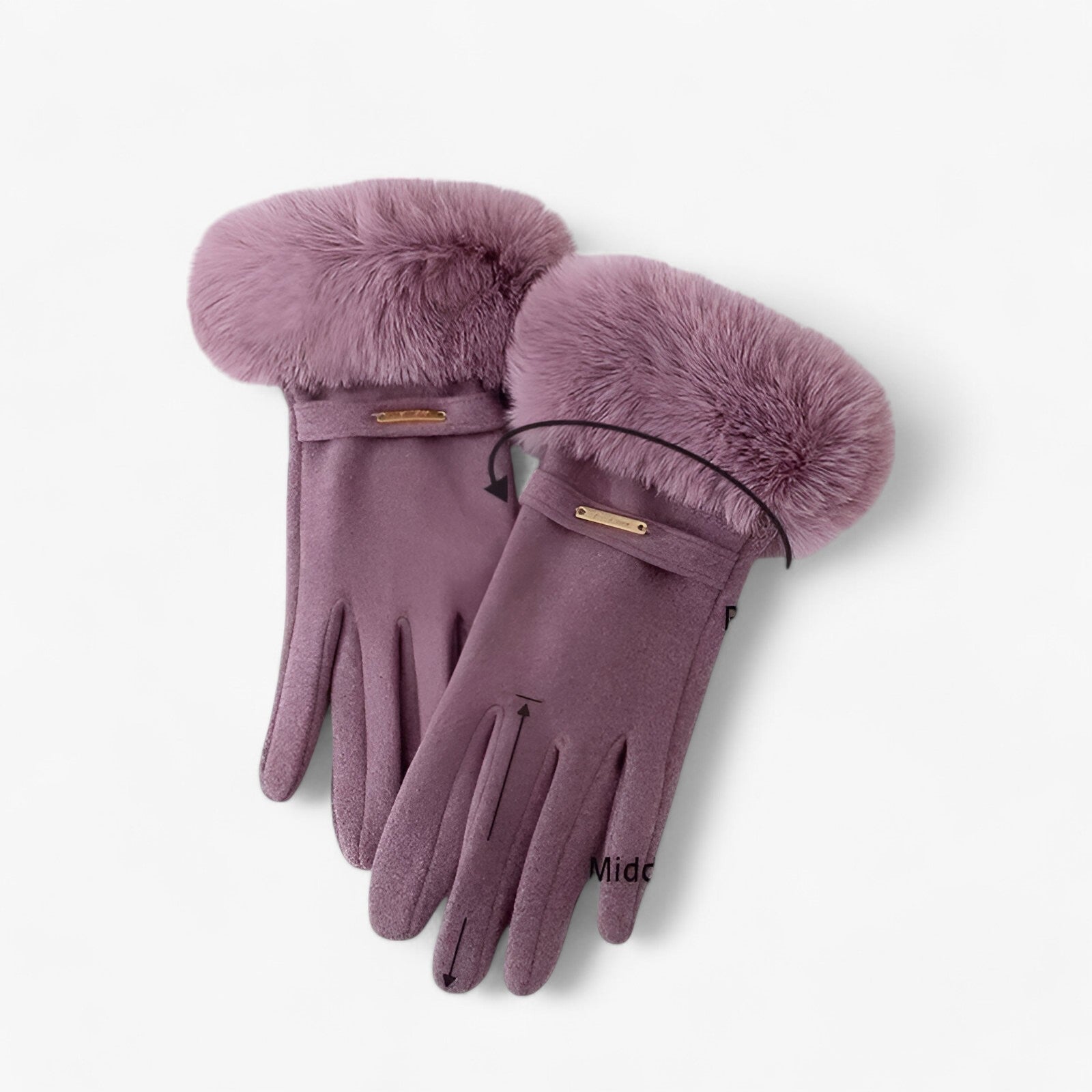 Emma | Guanti Touchscreen Eleganti per Giornate Invernali Calde - - gloves winter gloves Women fashion - Concept Palermo