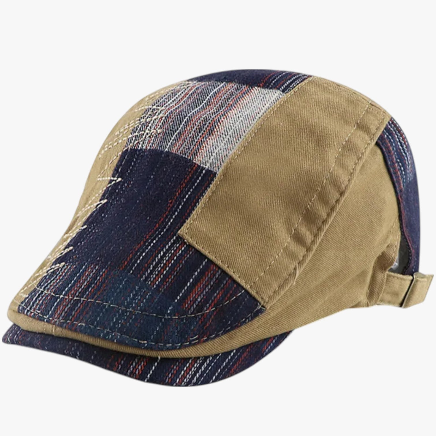Diego | Berretto in Cotone Casual e Traspirante - Khaki Testa 55-60cm - caps mens cap - Concept Palermo