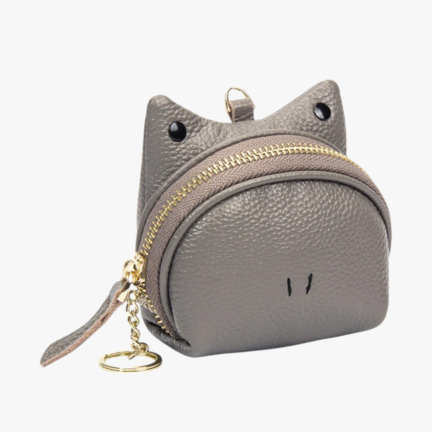 Reign | Grazioso portafoglio in pelle con cerniera, tasche per monete e carte - Grigio - wallet wallets womens wallet - Concept Palermo