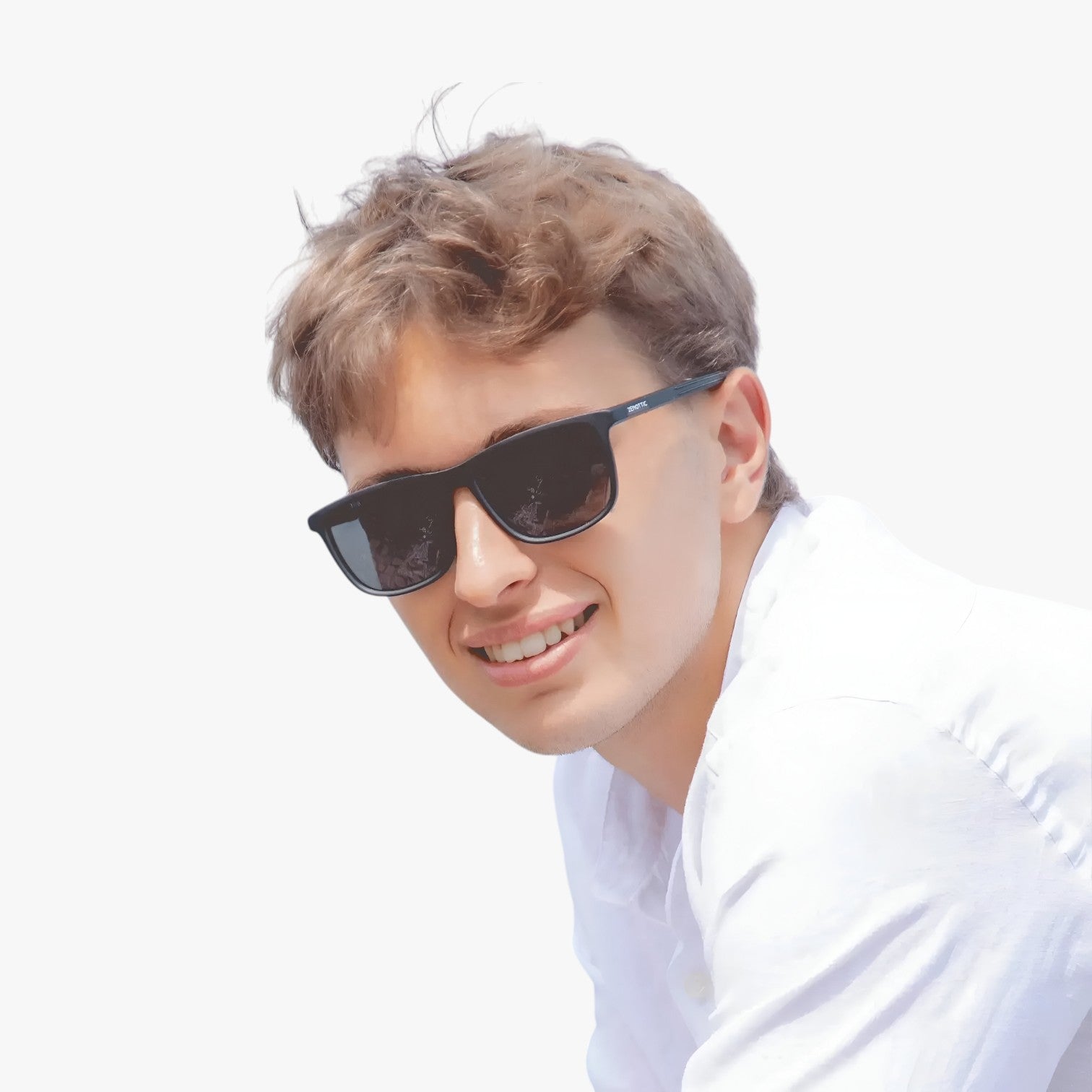 Landyn | Occhiali da sole quadrati polarizzati – protezione UV leggera - - mens sunglasses Sunglasses - Concept Palermo
