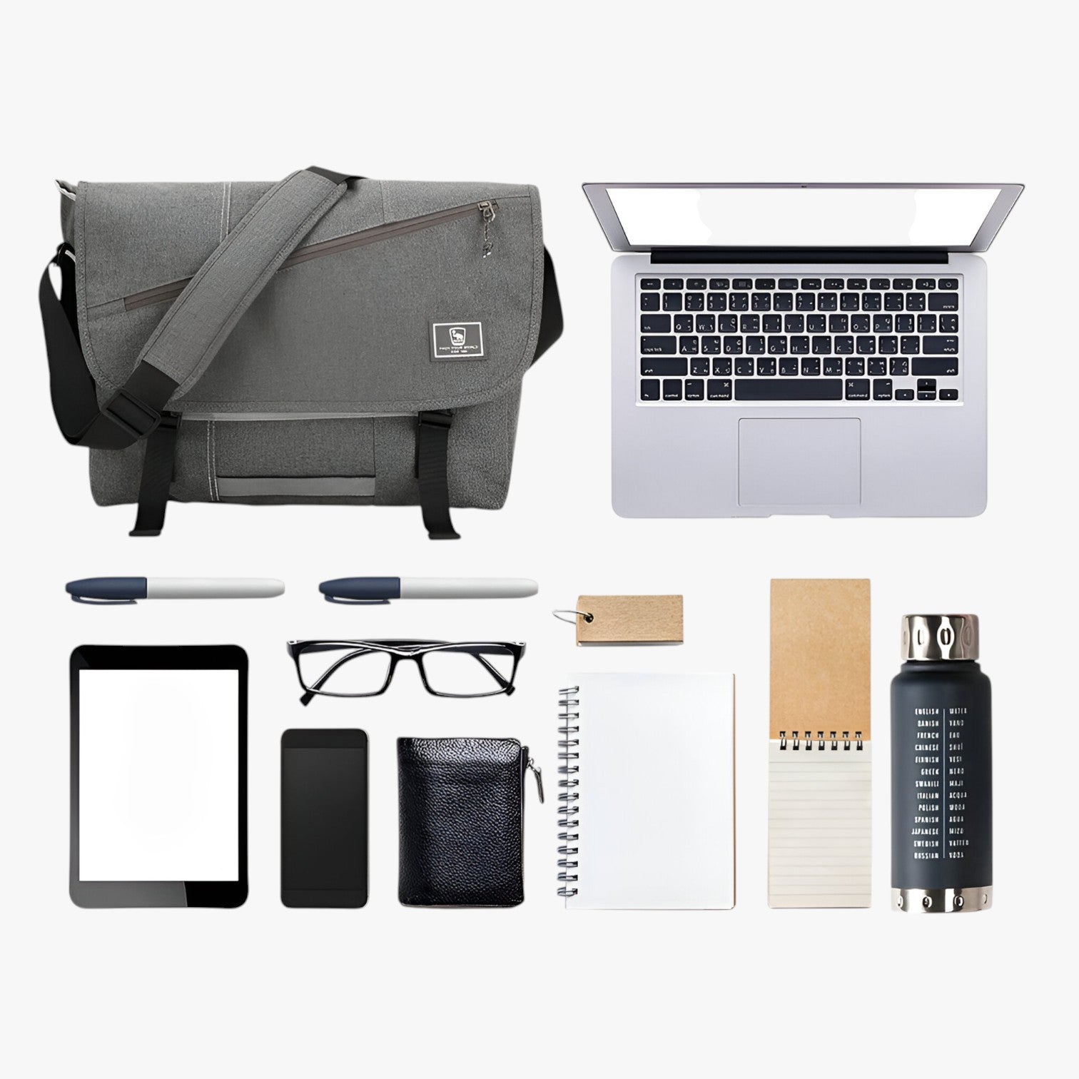 Jordan | Borsa a tracolla versatile per laptop 15” - - Bags bags for men Crossbody Bags Shoulder & Crossbody Bags - Concept Palermo