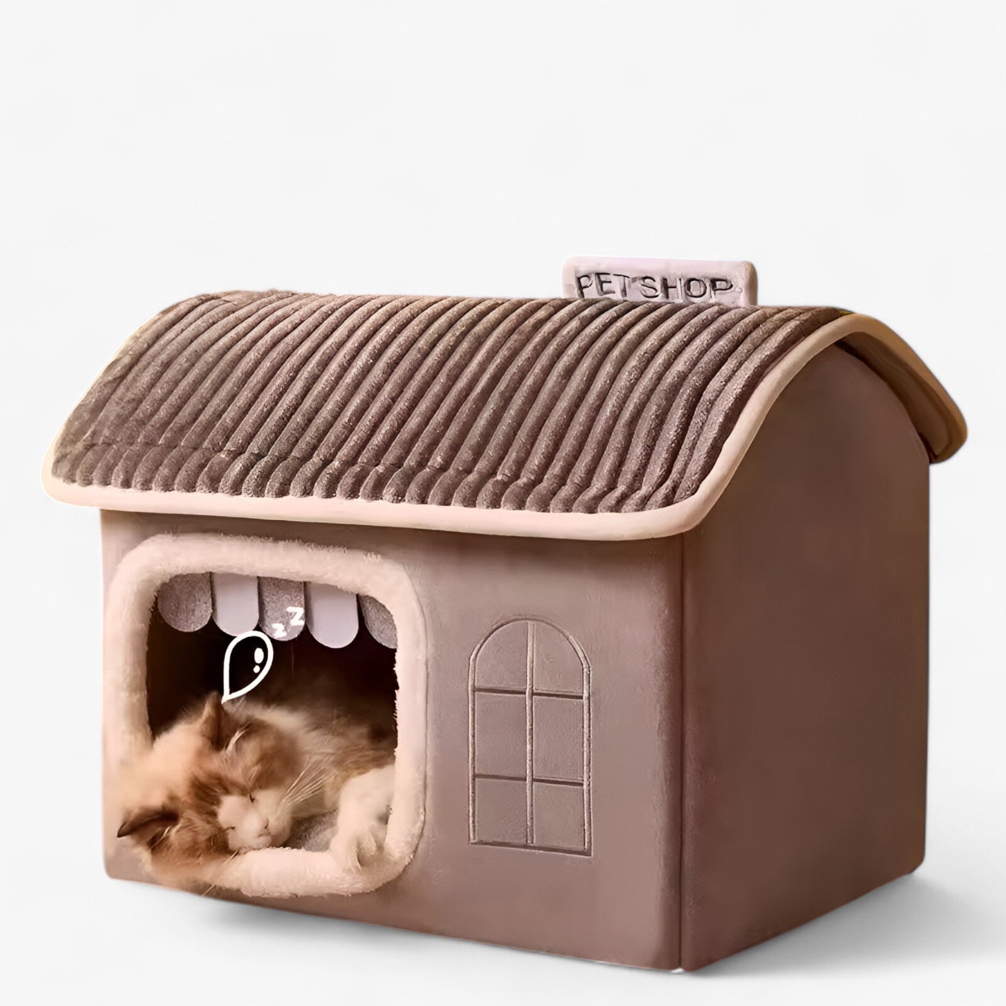 Nala | Casa per Gatti Pieghevole – Nido Confortevole, Caldo e Lavabile - - - Concept Palermo