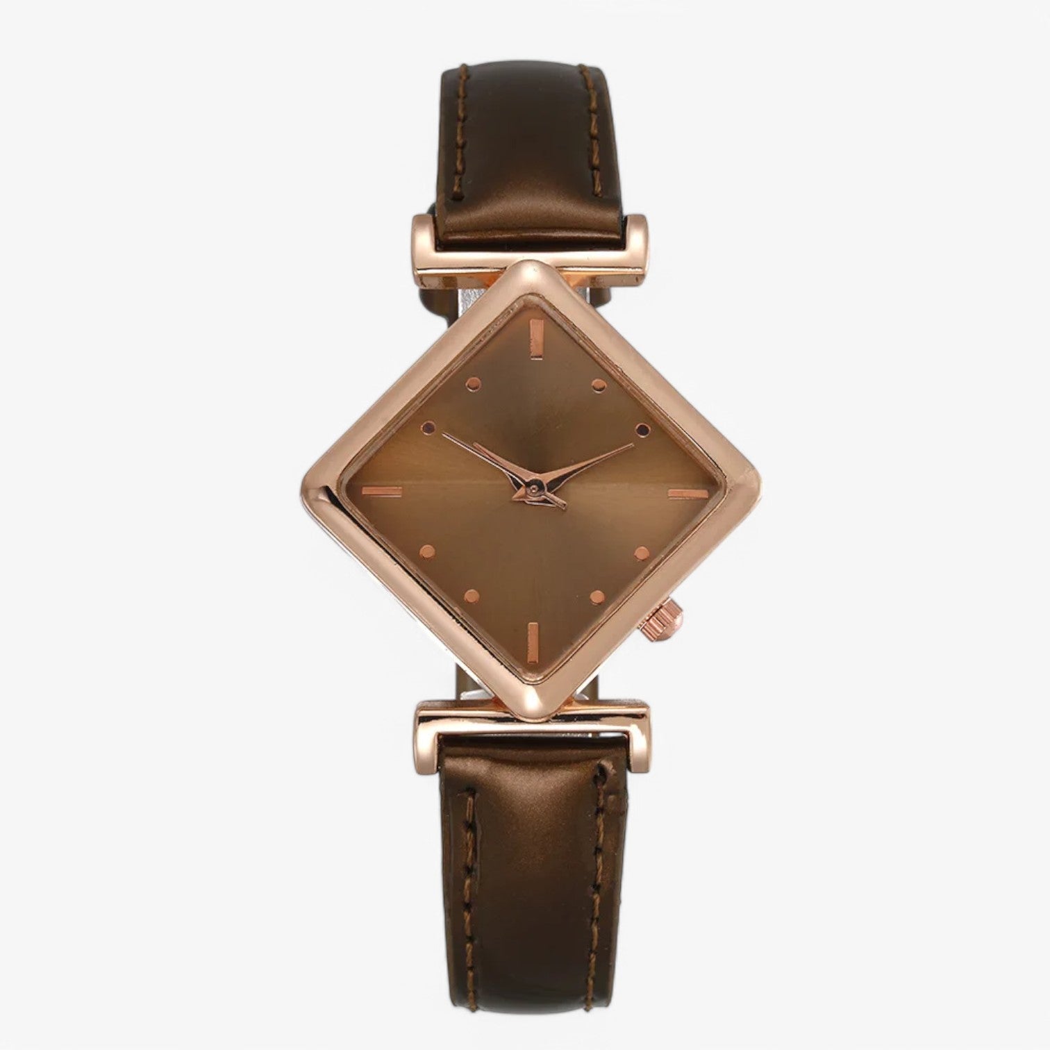 Aileen | Orologio di Lusso in Pelle – Eleganza Senza Tempo & Comfort - Marrone - ladies watch watch watch for women women watch - Concept Palermo