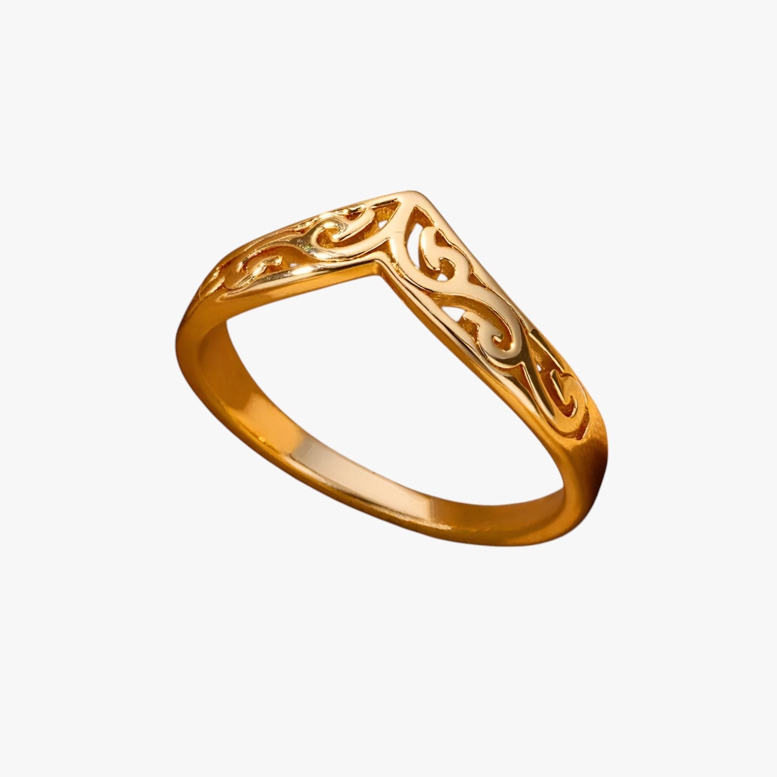 Brianna | Elegante anello d'oro – Lucentezza stilosa per ogni occasione - - Rings womens ring - Concept Palermo