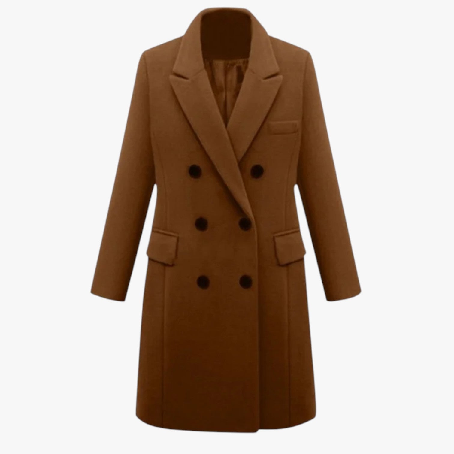 Darla | Elegante giacca in lana da donna: calda, morbida e perfetta per l'ufficio - cammello - coats coats for women female coat Jackets & Coats - Concept Palermo