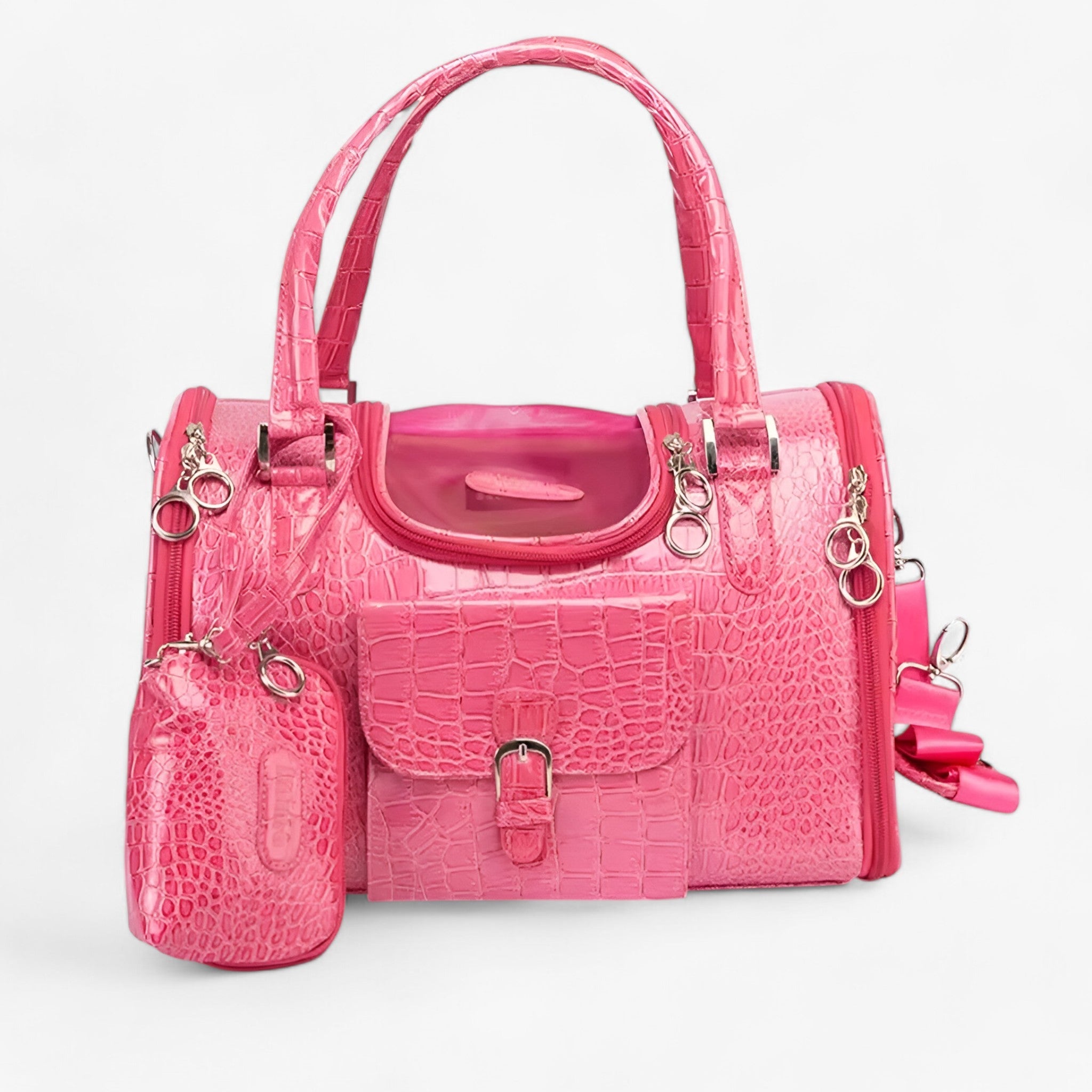 Hannah | Elegante borsa per cani in PU pelle - OUT30010-2 - - Concept Palermo