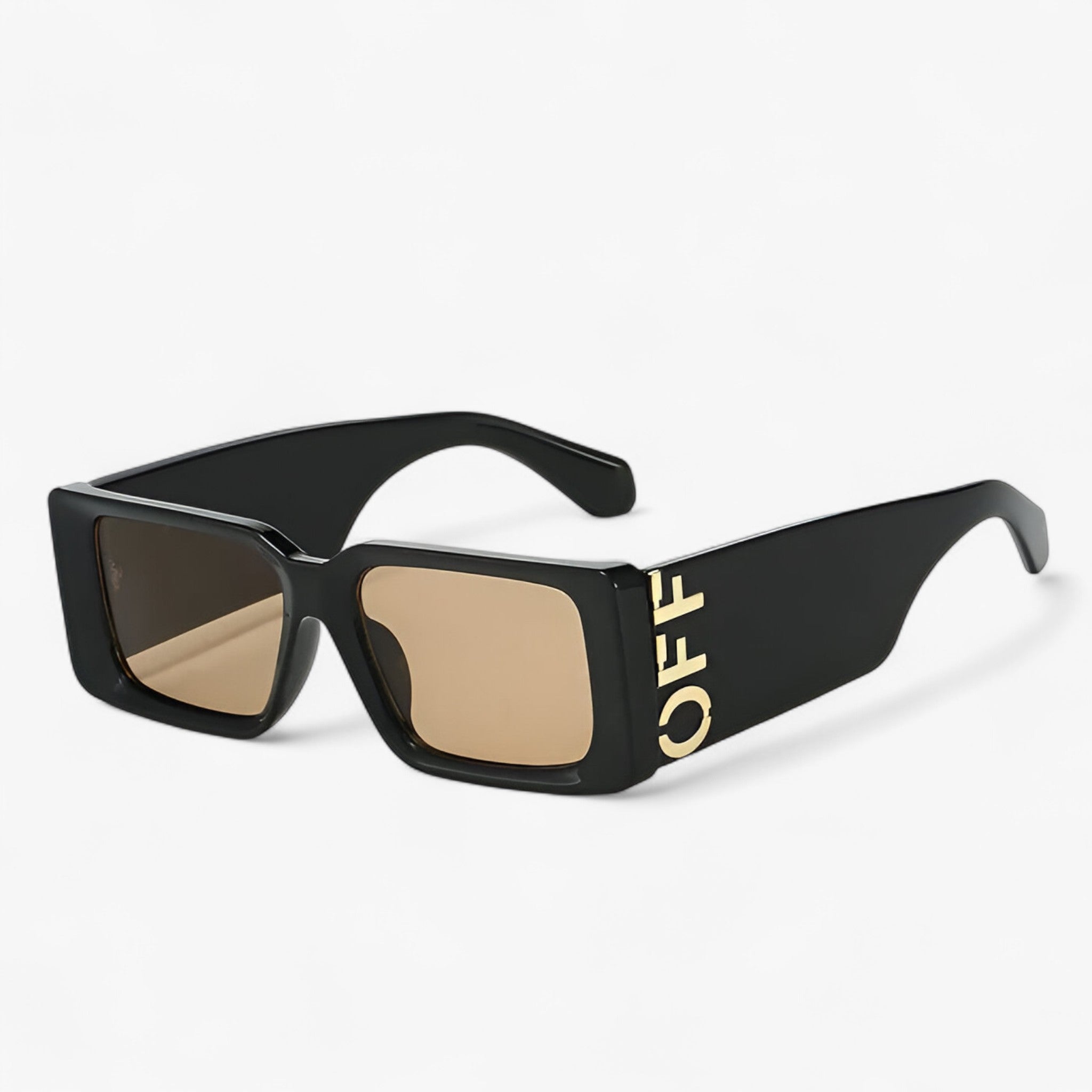 Arielle | Occhiali da sole retrò con montatura quadrata e gambe larghe - Tè Nero NO box - men sunglasses polarized mens sunglasses Polarized man sunglasses Sunglasses sunglasses polarized men - Concept Palermo