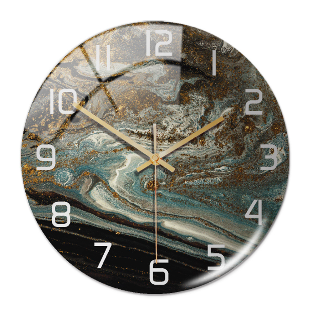 Orologio in marmo senza tempo - Blu rame - clocks - Concept Palermo