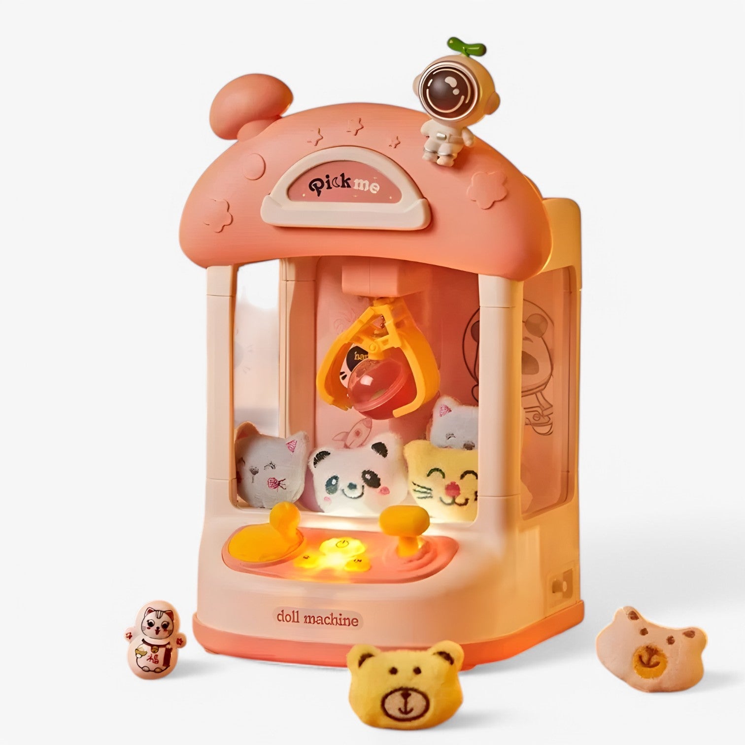Remi | Mini Macchina per Raccogliere – Giocattolo da astronauta con luce e musica - - toys toys & gifts toys for kids - Concept Palermo
