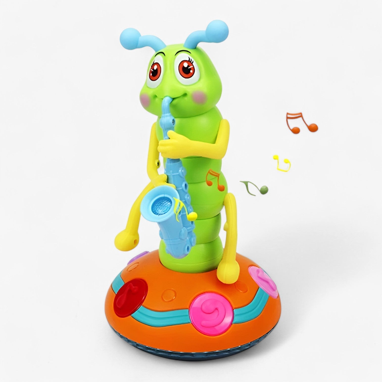 Sassofono Cattivo Danzerino Musicale | Giocattolo Educativo con Luce LED - - baby toys toys toys & gifts toys for kids - Concept Palermo