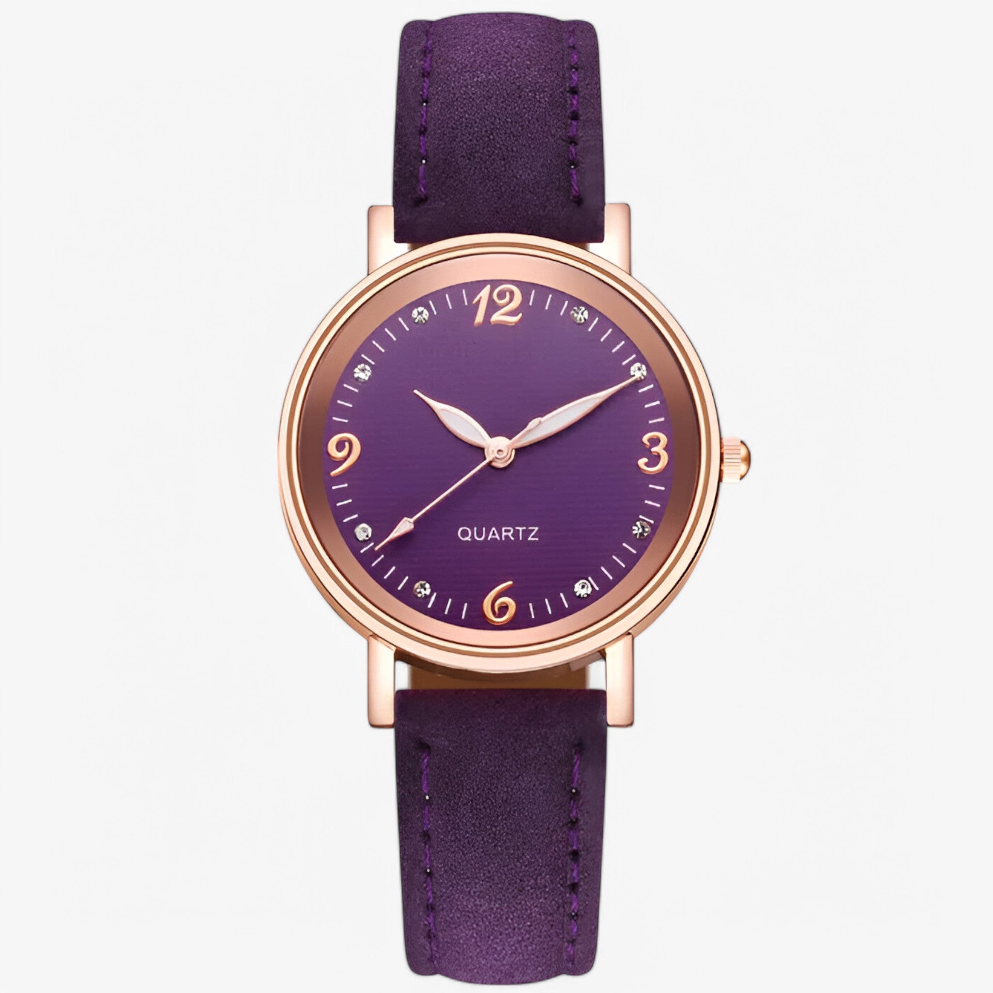 Danna | Orologio al Quarzo in Acciaio Inossidabile - Viola - female watch watch for women - Concept Palermo