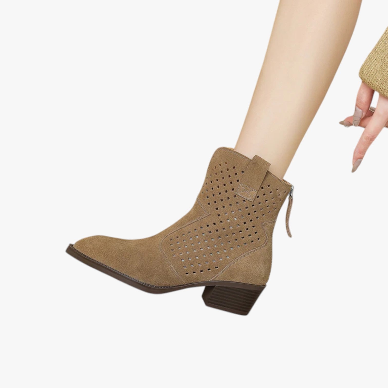 Alison | Stivaletti Chelsea da donna - Comodi, eleganti e in pelle scamosciata - - Boots & Shoes Leather Boots womens boots - Concept Palermo