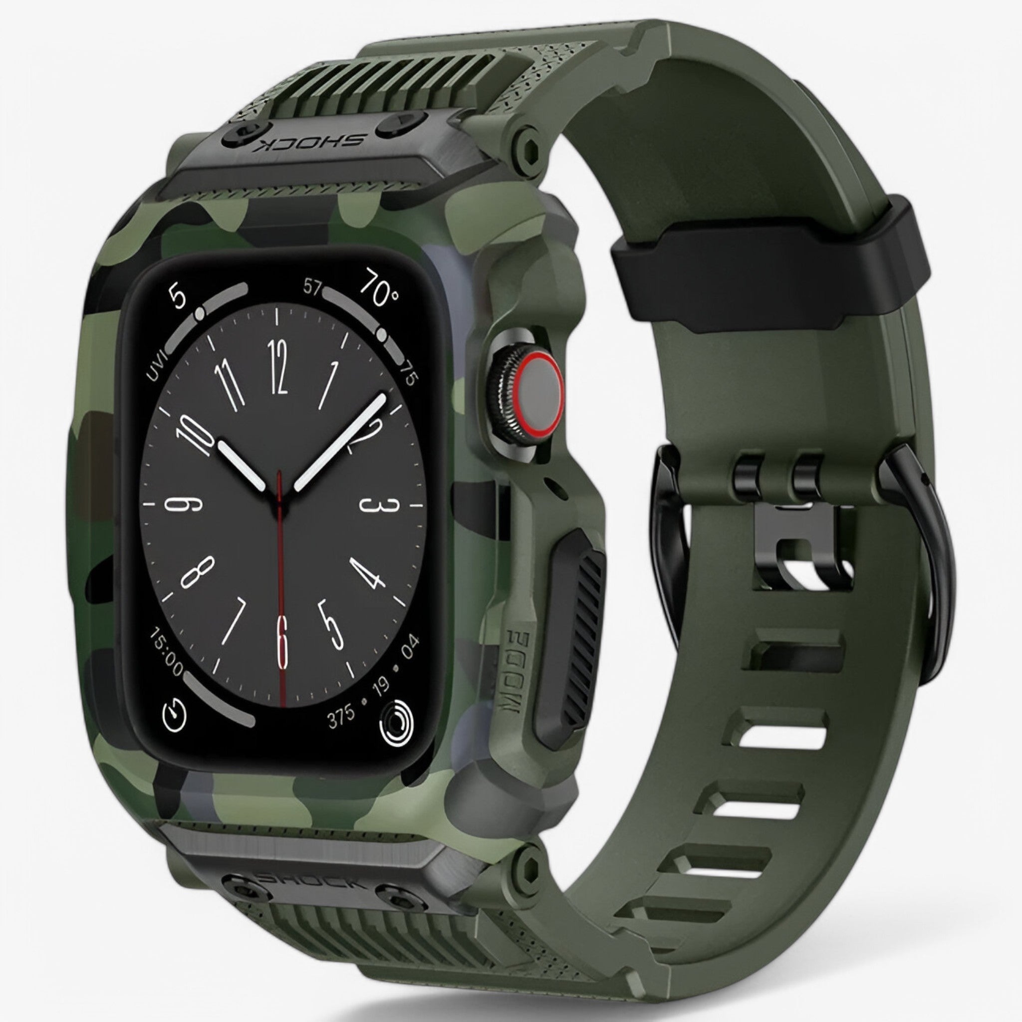 Falcon | Custodia Sportiva Militare per Apple Watch - Verde - - Concept Palermo
