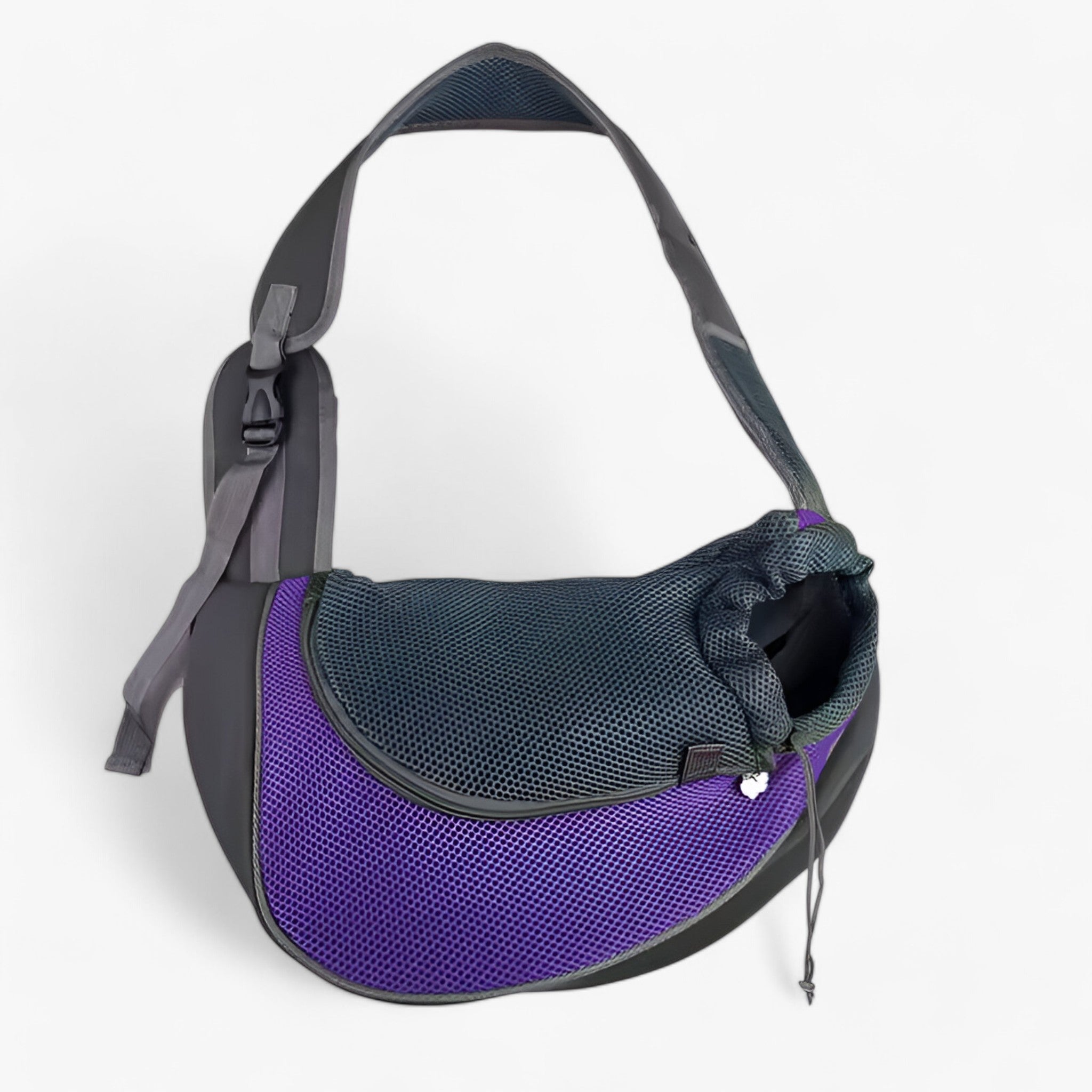 PawGo | Borsa Comoda per Gatti e Cani – Zaino e Borsa a Spalla in Uno - Viola - - Concept Palermo