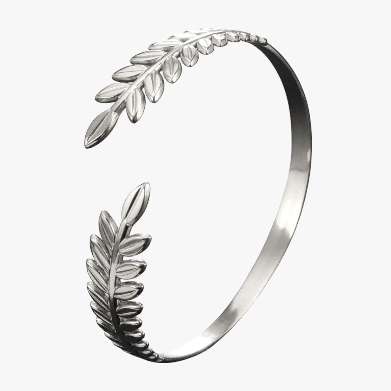 Adele | Bracciale Boho Dorato con Foglia d’Alloro – Eleganza Classica che Ispira - Colore Acciaio Regolabile - BRACELET BRACELET FOR WOMEN BRACELETS bracelets for women - Concept Palermo
