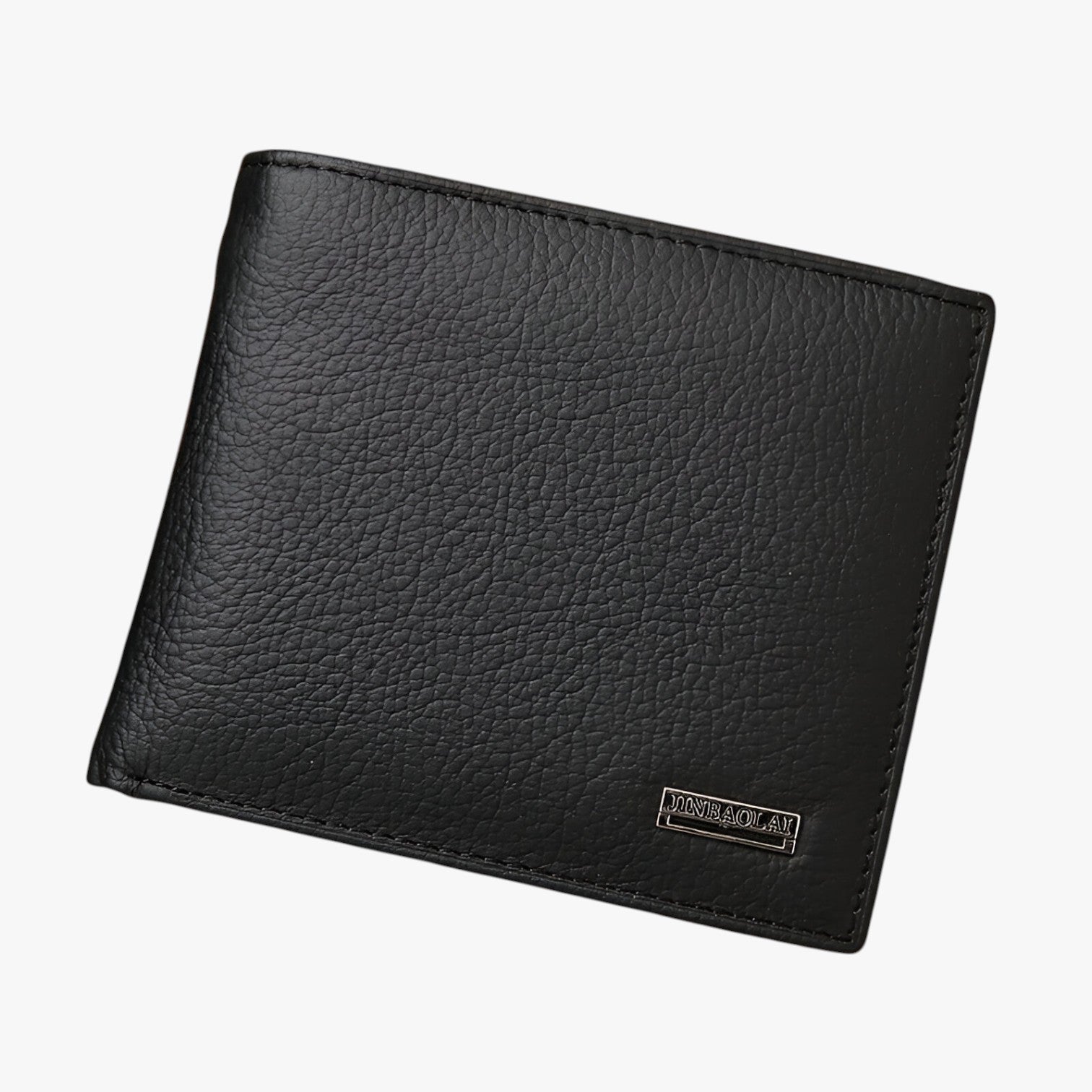 Parker | Portafoglio retrò in pelle con scomparti per carte e monete - Nero - mens wallet wallet wallets - Concept Palermo